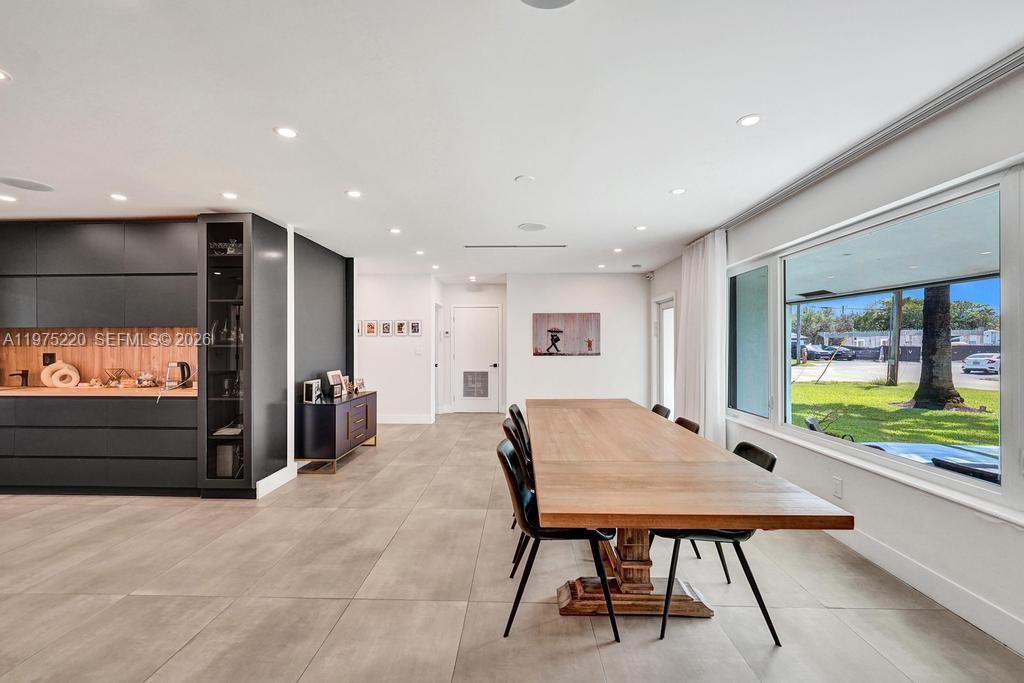 Open-concept living area at 4660 37th Ave - Home in Dania Beach