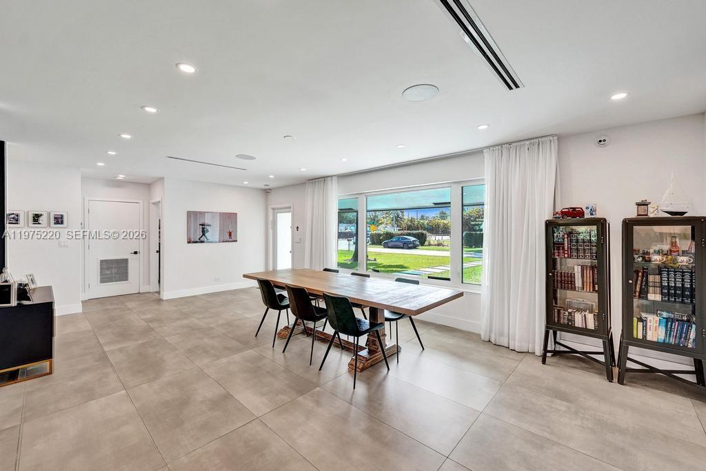 Modern kitchen with designer features at 4660 37th Ave - Home in Dania Beach