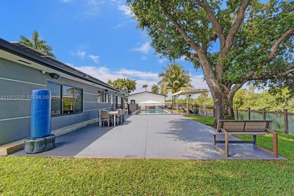 Open-concept living area at 4660 37th Ave - Home in Dania Beach