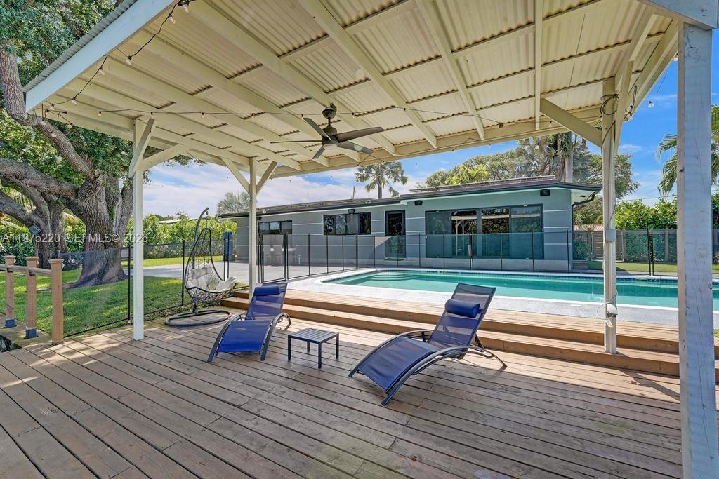 Open-concept living area at 4660 37th Ave - Home in Dania Beach