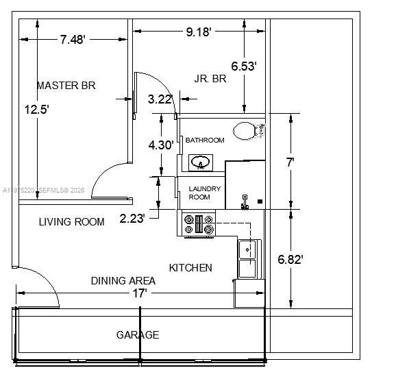 Designer master bathroom at 4660 37th Ave - Home in Dania Beach
