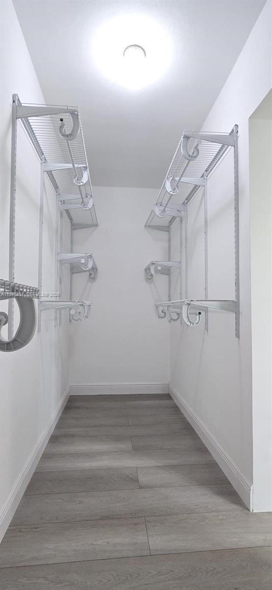 Modern kitchen with designer features at 10110 Bay Harbor Dr - Condo in Bay Harbor Islands
