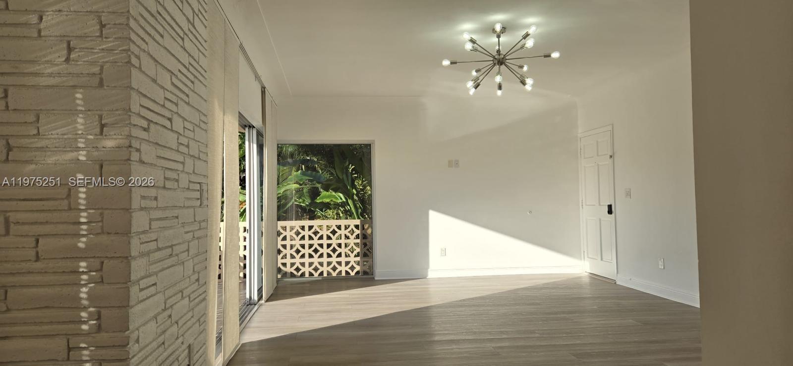 Open-concept living area at 10110 Bay Harbor Dr - Condo in Bay Harbor Islands