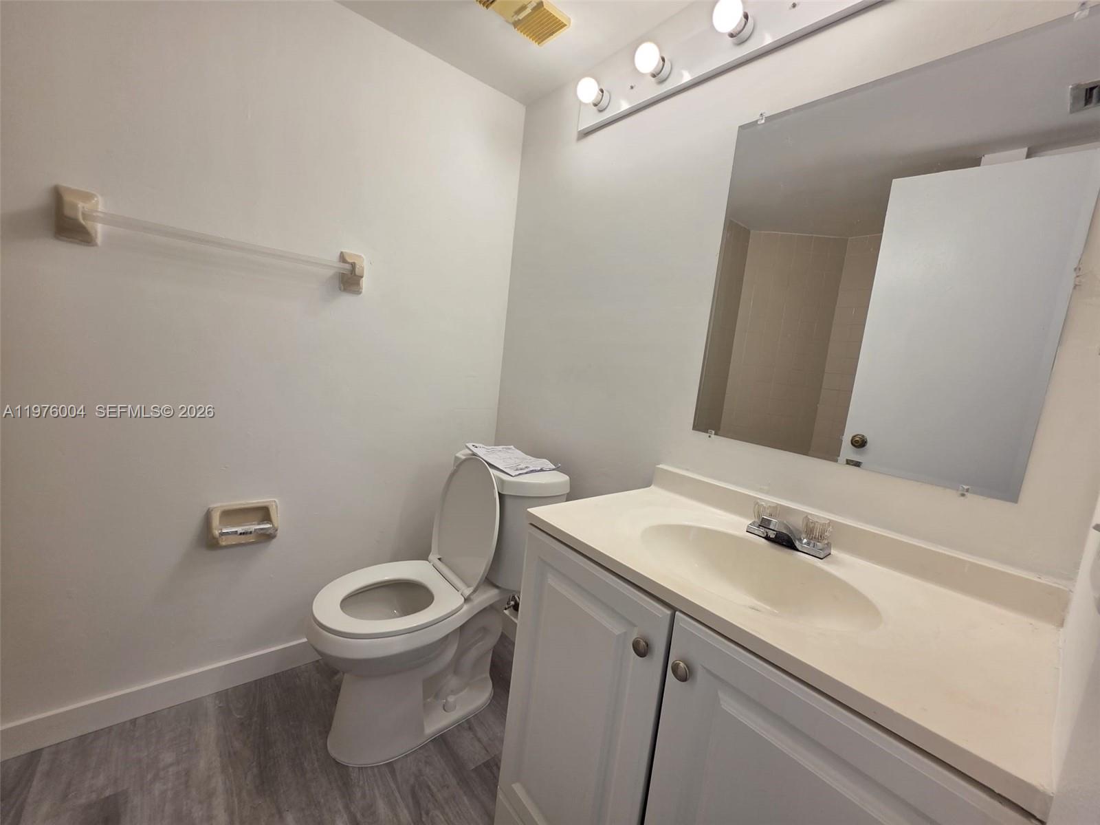 Designer master bathroom at 210 Lake Pointe Dr - Condo in Oakland Park