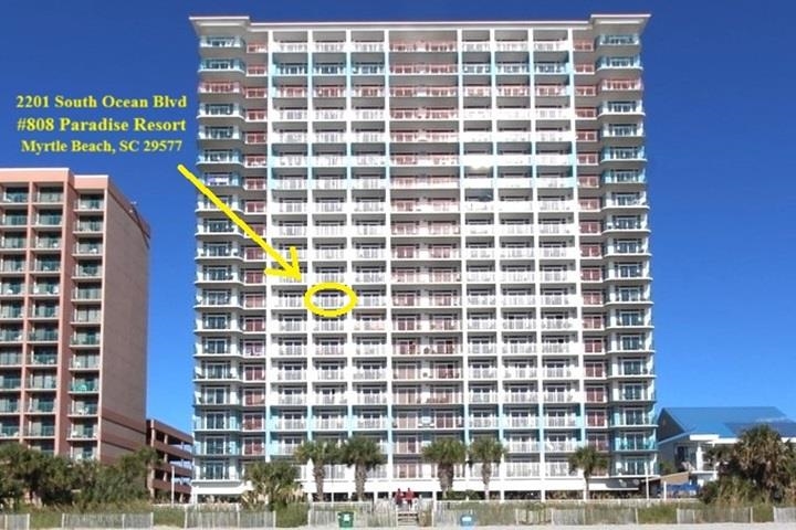 2201 S Ocean Blvd. UNIT #808 Myrtle Beach, SC 29577
