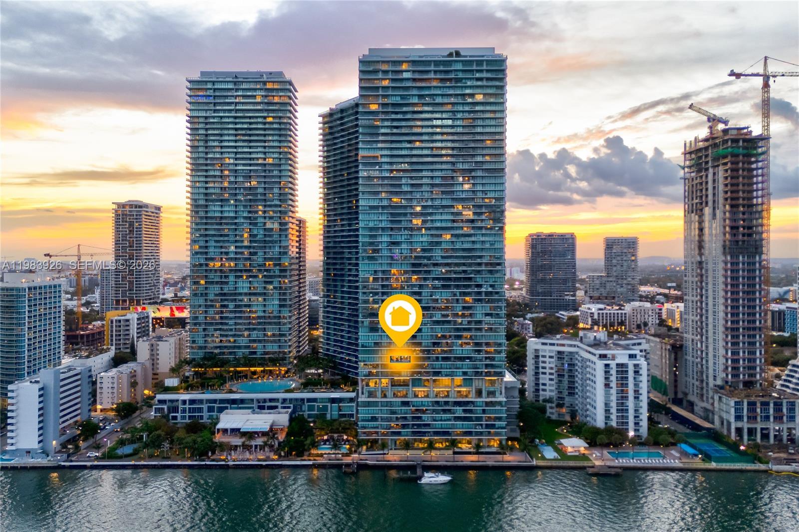 Only fully furnished 1-bedroom available at One Paraiso, featuring breathtaking water views. Turnkey and ready for immediate move-in.Private elevator entry opens to an exclusive foyer. Floor-to-ceiling windows showcase sweeping bay and skyline views, filling the residence with natural light.Features include electric blackout shades, Sub-Zero & Wolf appliances, and refined finishes throughout.Also well suited as a second home or investment, One Paraiso offers a full-service luxury lifestyle with world-class amenities, including resort-style pools, spa, fitness center, tennis courts, social spaces, and 24-hour concierge.