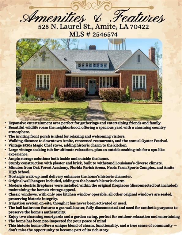 Homes for sale in Amite, LA | 525 N Laurel St, Amite, LA 70422 | MLS# 2546574