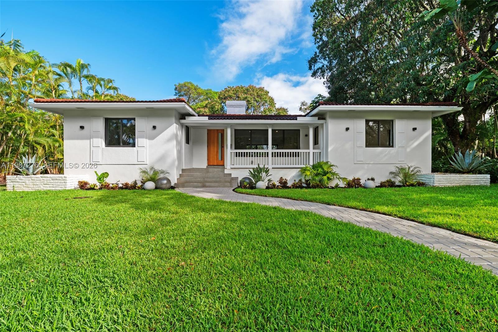 Impressive exterior facade at 235 91st St - Home in Miami Shores