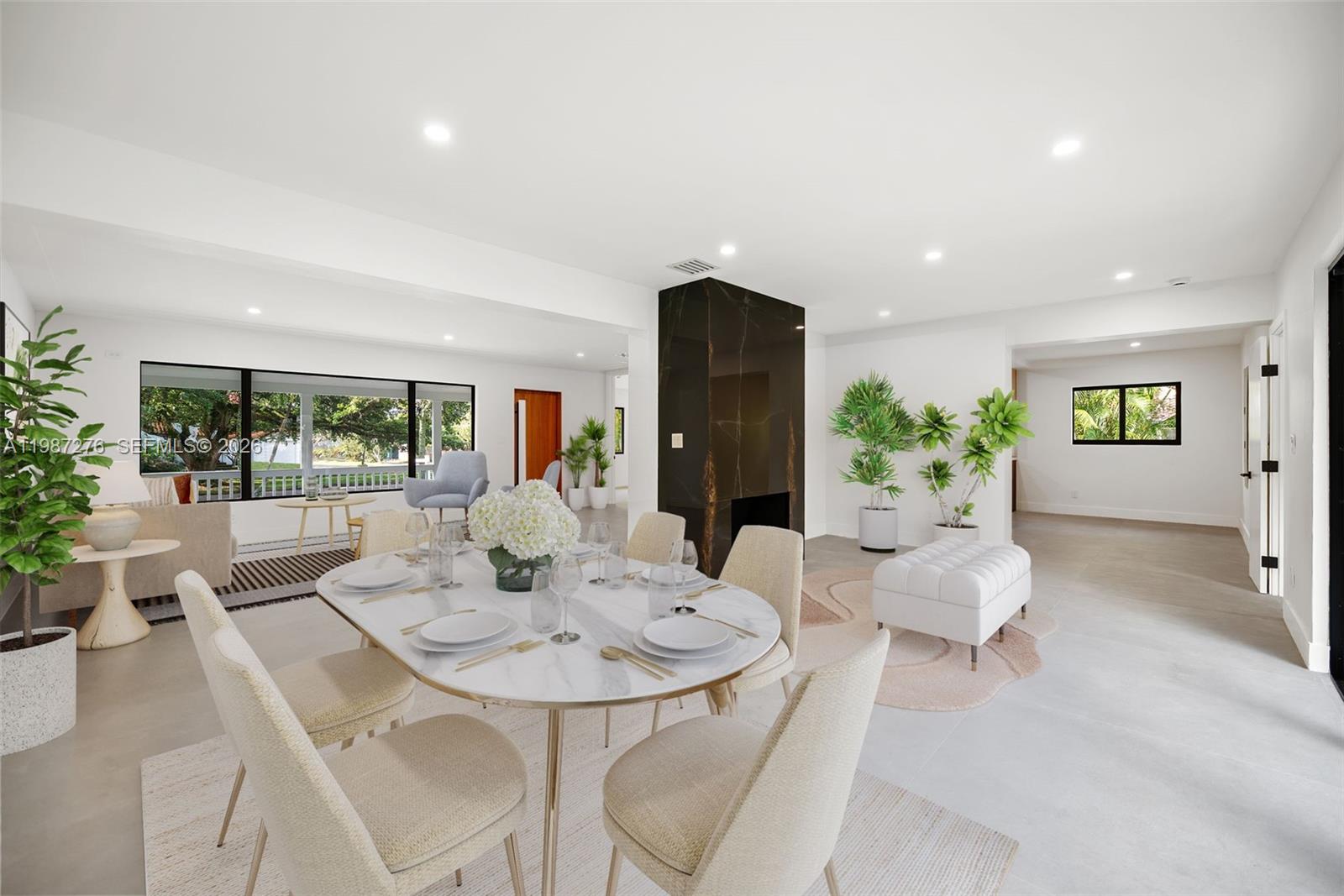 Impressive exterior facade at 235 91st St - Home in Miami Shores