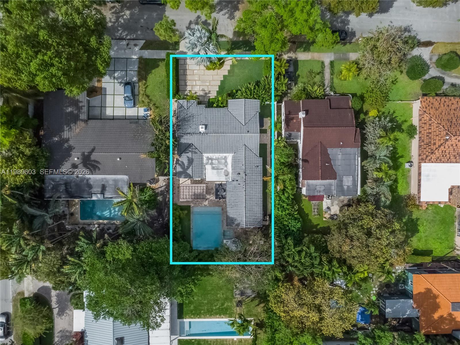 Open-concept living area at 1022 91st Ter - Home in Miami Shores