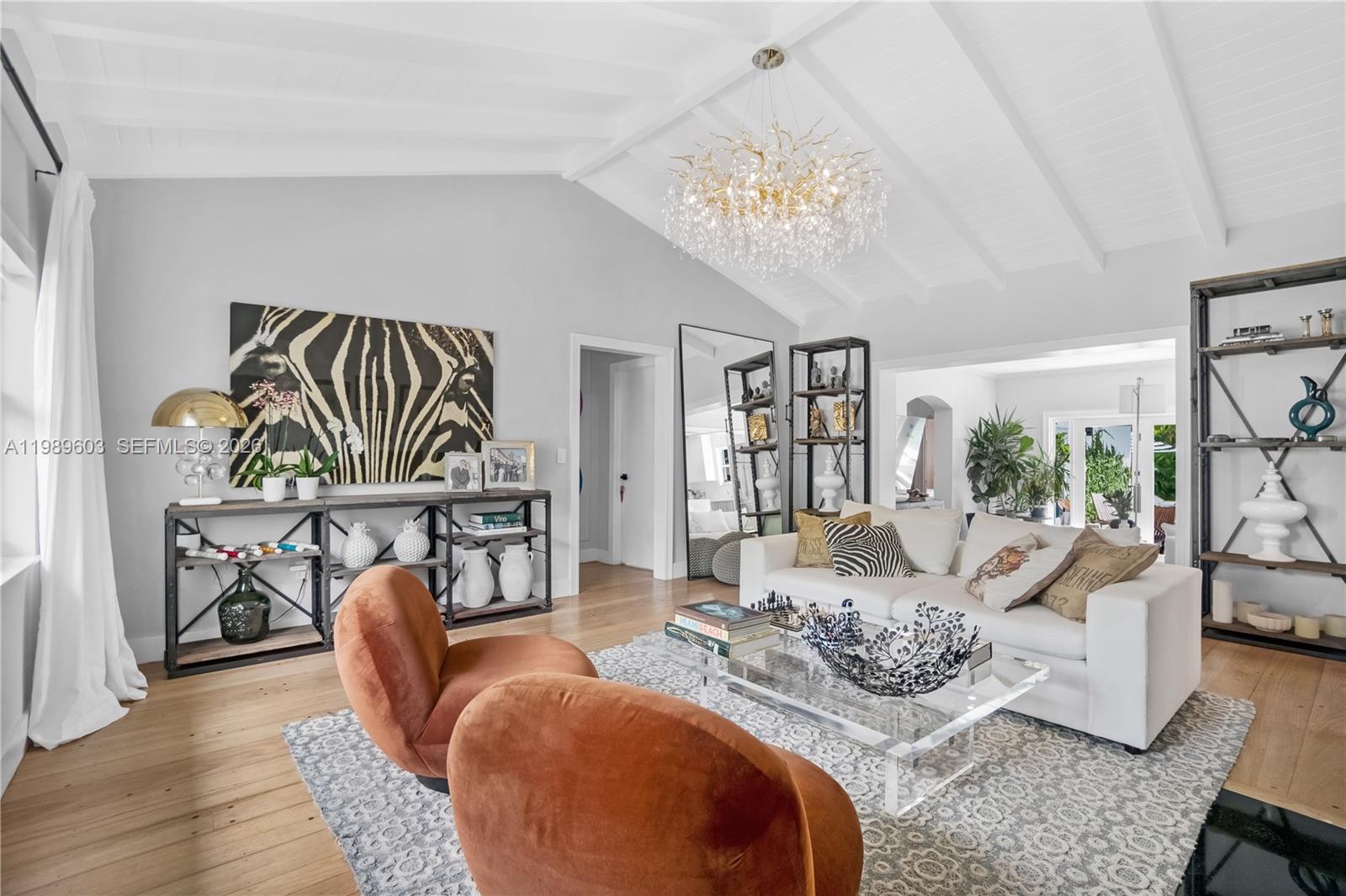 Elegant master bedroom retreat at 1022 91st Ter - Home in Miami Shores