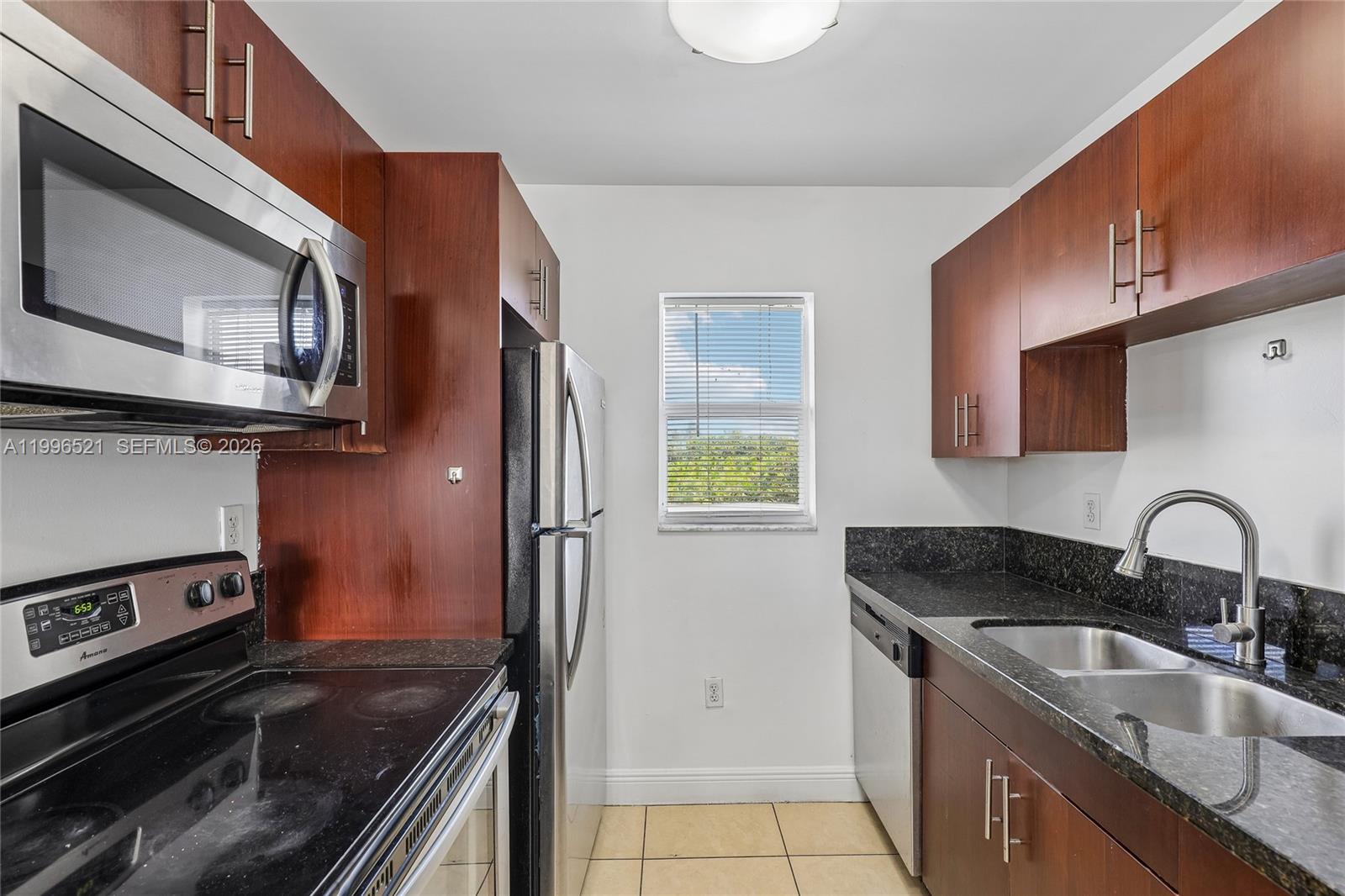 Designer master bathroom at 4137 Stirling Rd - Condo in Dania Beach