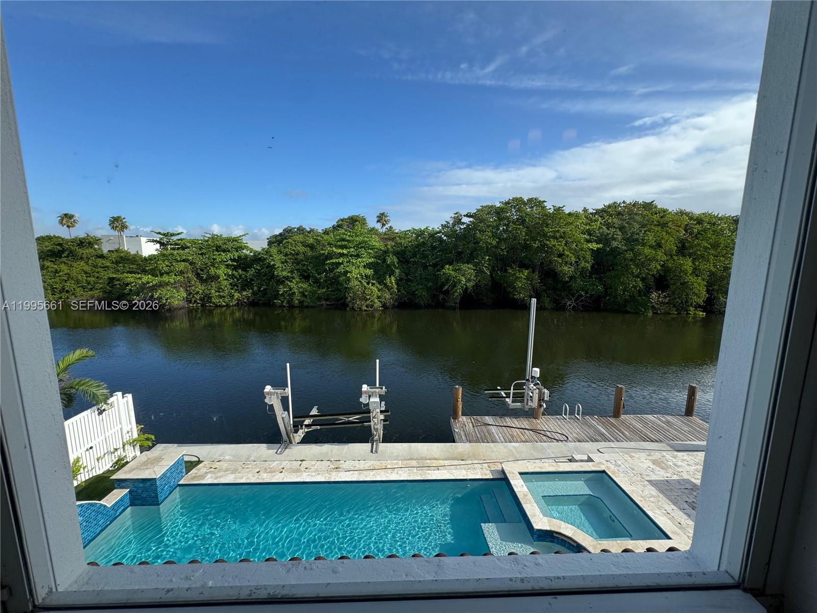 Modern kitchen with designer features at 3041 44th St - Home in Dania Beach