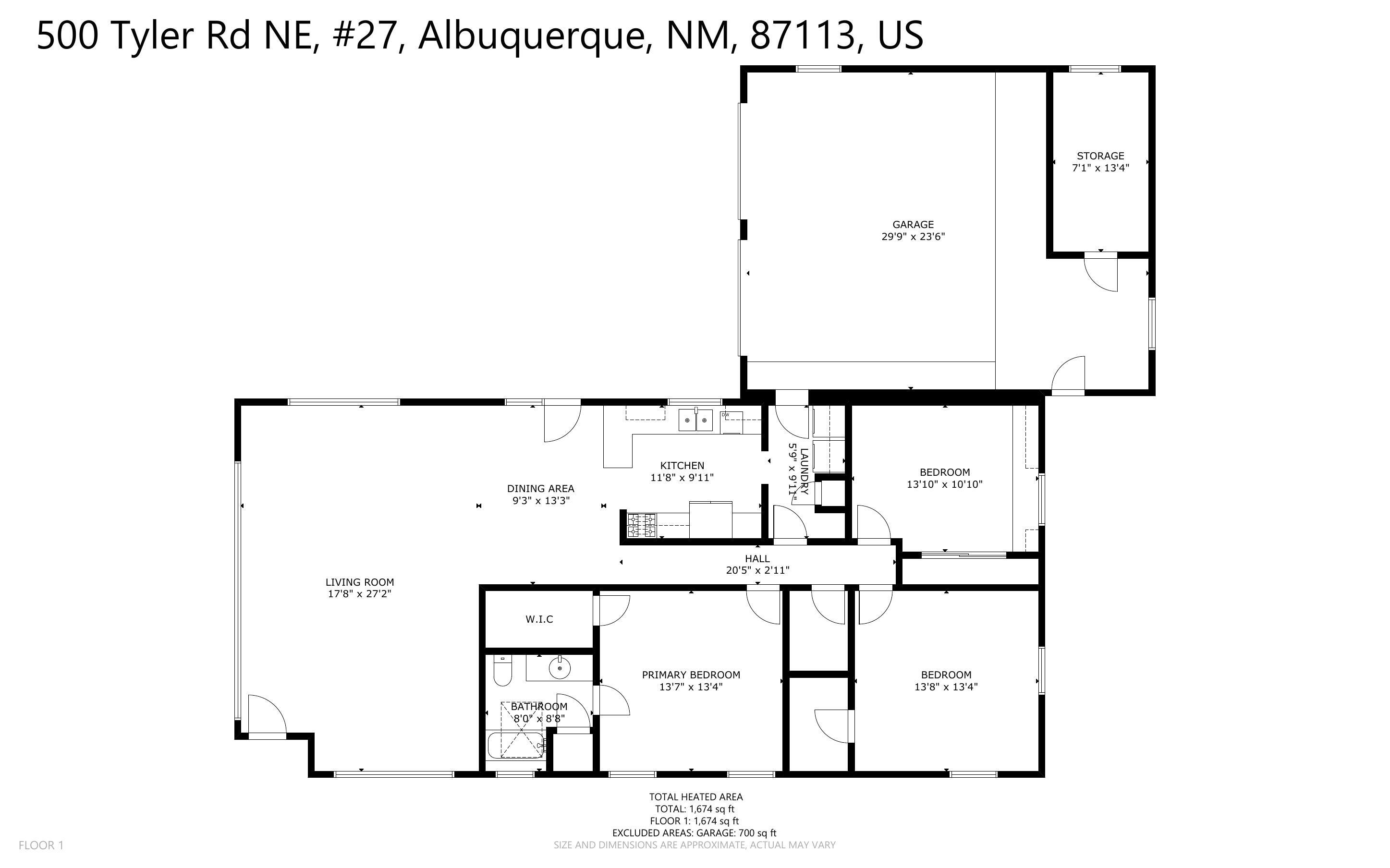 Homes for sale in Albuquerque, NM | 500 Tyler Rd Ne #27, Albuquerque, NM 87113 | MLS# 1101488