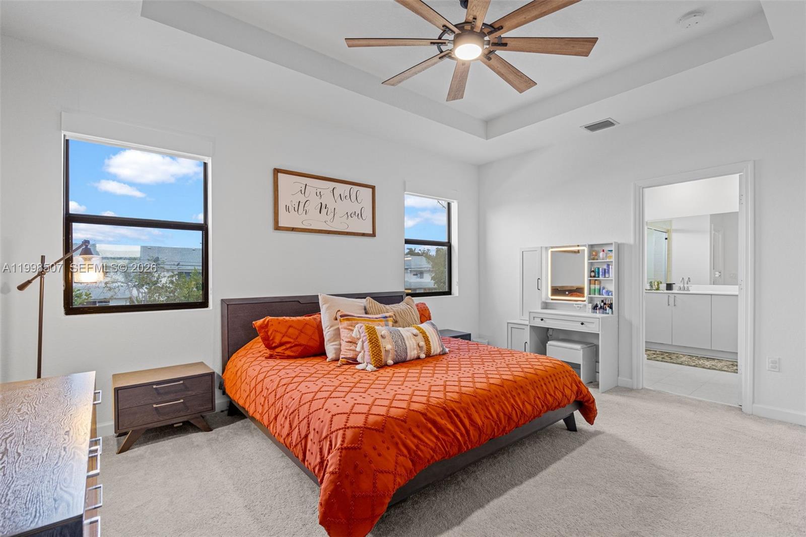 Designer master bathroom at 4917 Oakmont Dr - Townhouse in Dania Beach
