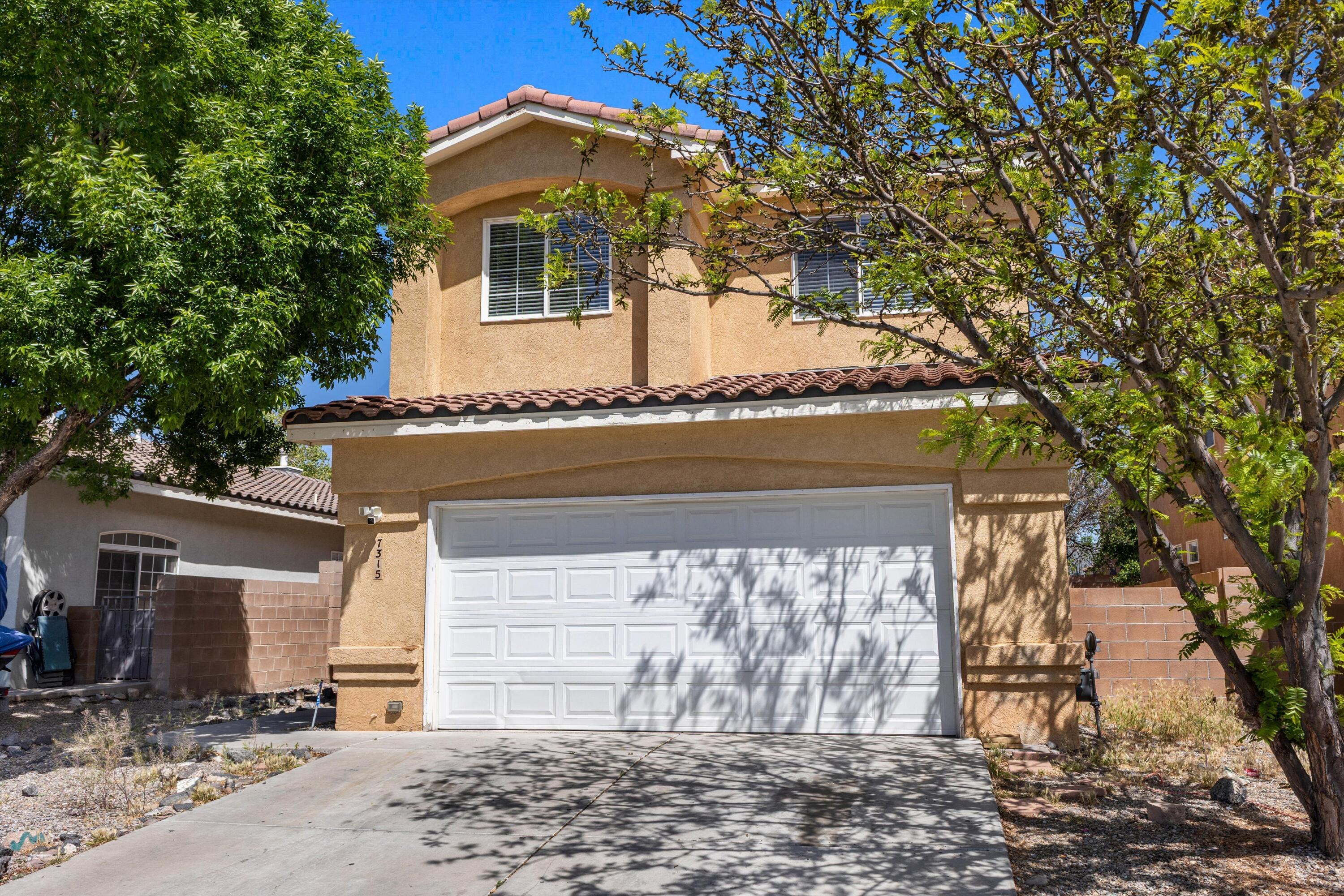 Located in a desirable gated community in Northwest Albuquerque, this home sits on a quiet cul-de-sac and offers a functional layout with comfortable living spaces and plenty of natural light. Features include well sized bedrooms, a spacious living area, and a kitchen with ample storage. The backyard provides space for outdoor enjoyment, entertaining, or future customization.