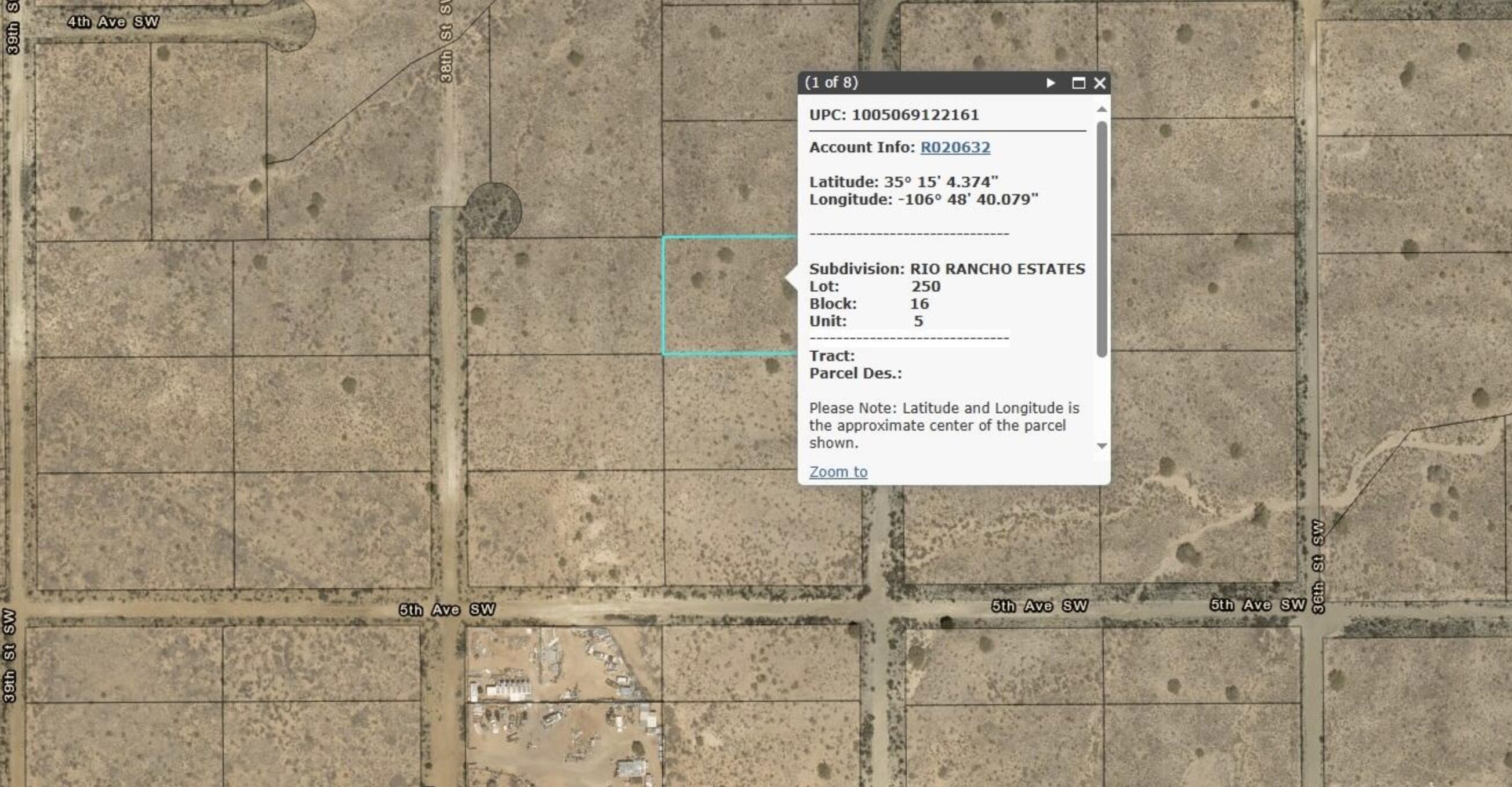 0 37th Street SW, Rio Rancho, NM 87124