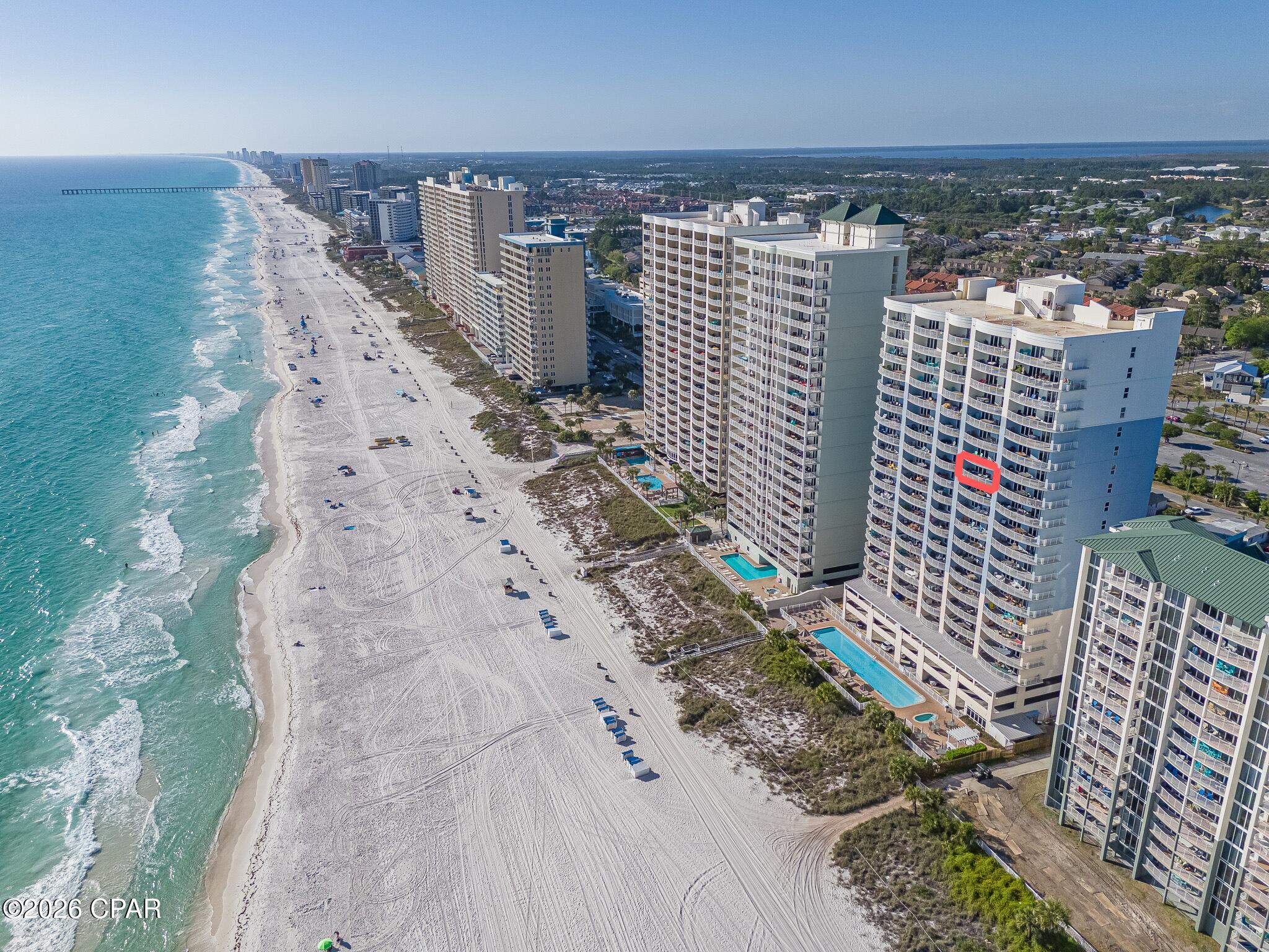 Details for 10519 Front Beach  1504b, Panama City Beach, FL 32407