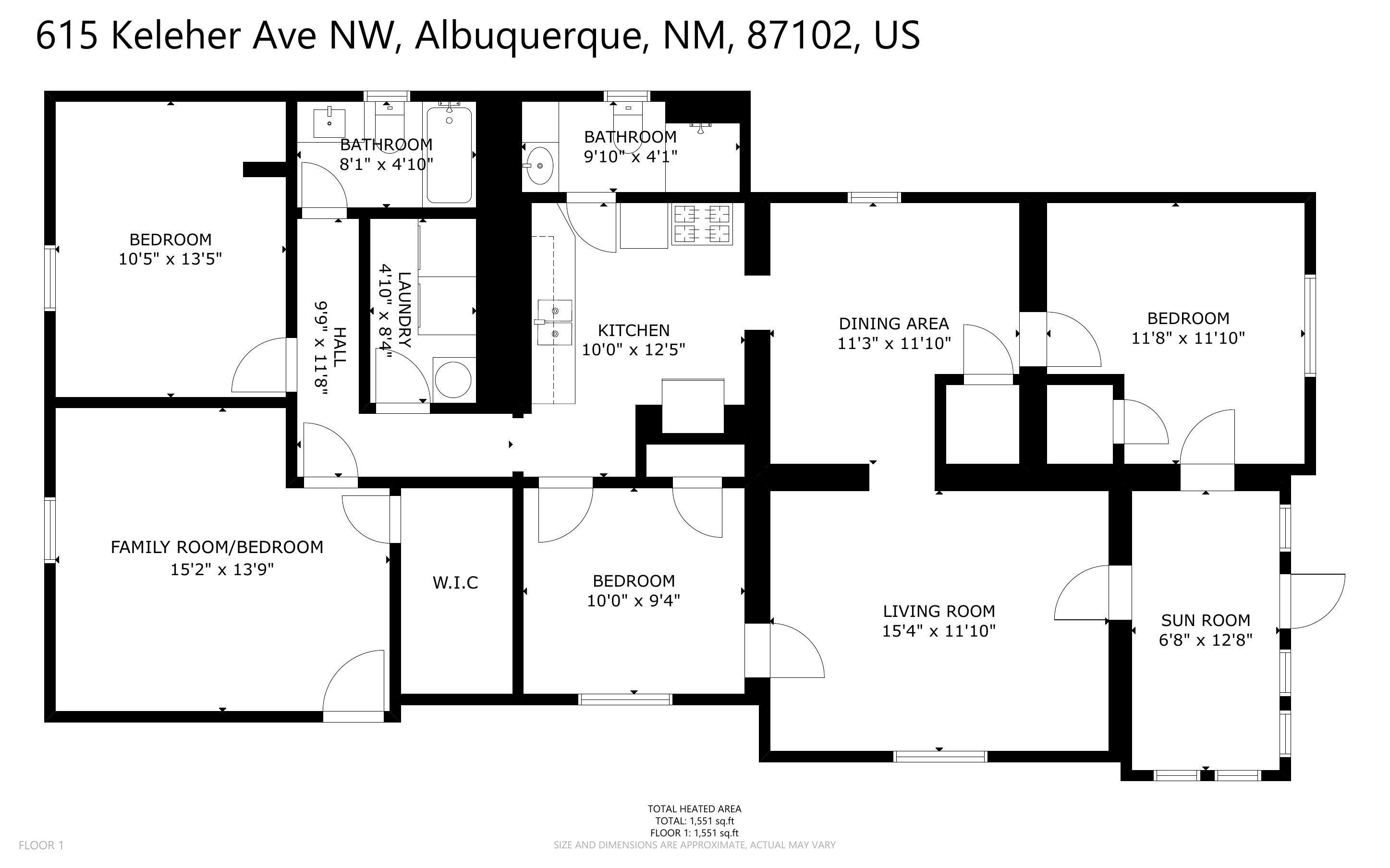 Homes for sale in Albuquerque, NM | 615 Keleher Ave Nw, Albuquerque, NM 87102 | MLS# 1101938