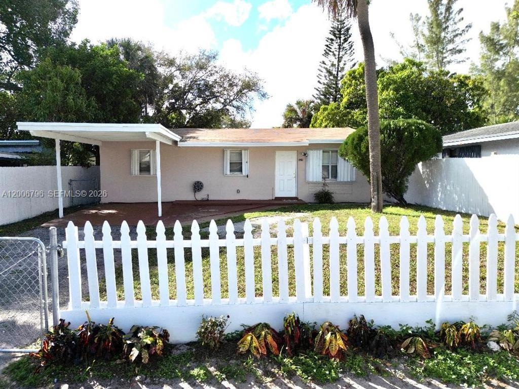 Fully Remodeled Home in Fort Lauderdale NO HOA, beautiful 3 bathrooms,2 bath home featuring a modern open concept layout perfect for today's lifestyle. This move in ready property offers a brand-new kitchen, updated bathrooms, new floors and new water heater the roof was replaced 5 years ago providing added peace of mind. Enjoy a spacious patio ideal for entertaining, plus a dedicated laundry room with large- capacity appliances. Additional features include accordion shutters on all windows and central A/C for year-round comfort.  The oversized backyard includes a large storage shed and plenty of space to create your dream outdoor living area. The expansive exterior also provides ample parking for multiple vehicles. Great opportunity with NO HOA brings your boat, RV, or work vehicles. Enjoy the summer in this amazing home, EASY SHOWING, OWNER MOTVATED, INVESTORS, FIRST TIME HOME BUYERS BRING YOUR OFFER FOR THIS SINGLE FAMILY QUALIFY FOR A FHA, VA OR CONVENTIONAL LOAN.