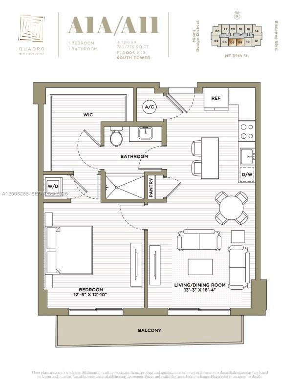 Turnkey and income-ready at Quadro Miami Design District. Unit 906 offers the rare flexibility to live, lease long-term, or operate as a short-term rental with a minimum 3-night stay, This fully furnished residence is thoughtfully designed for immediate occupancy or rental, featuring modern finishes, an open layout, and abundant natural light. Includes 1 assigned parking space. Residents enjoy a full suite of amenities including a resort-style pool, state-of-the-art fitness center, and 24-hour front desk/concierge service. Ideally positioned just minutes from the Miami Design District’s renowned dining, luxury shopping, and cultural venues. A seamless opportunity for both end-users and those seeking rental flexibility.