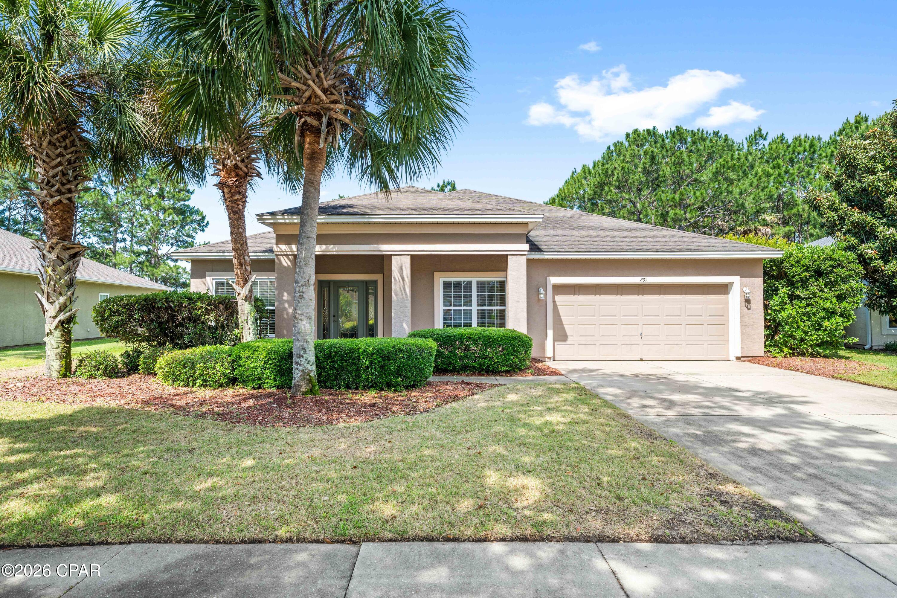 Palmetto Trace home at 231 Middleburg Drive, Panama City Beach, FL 32413