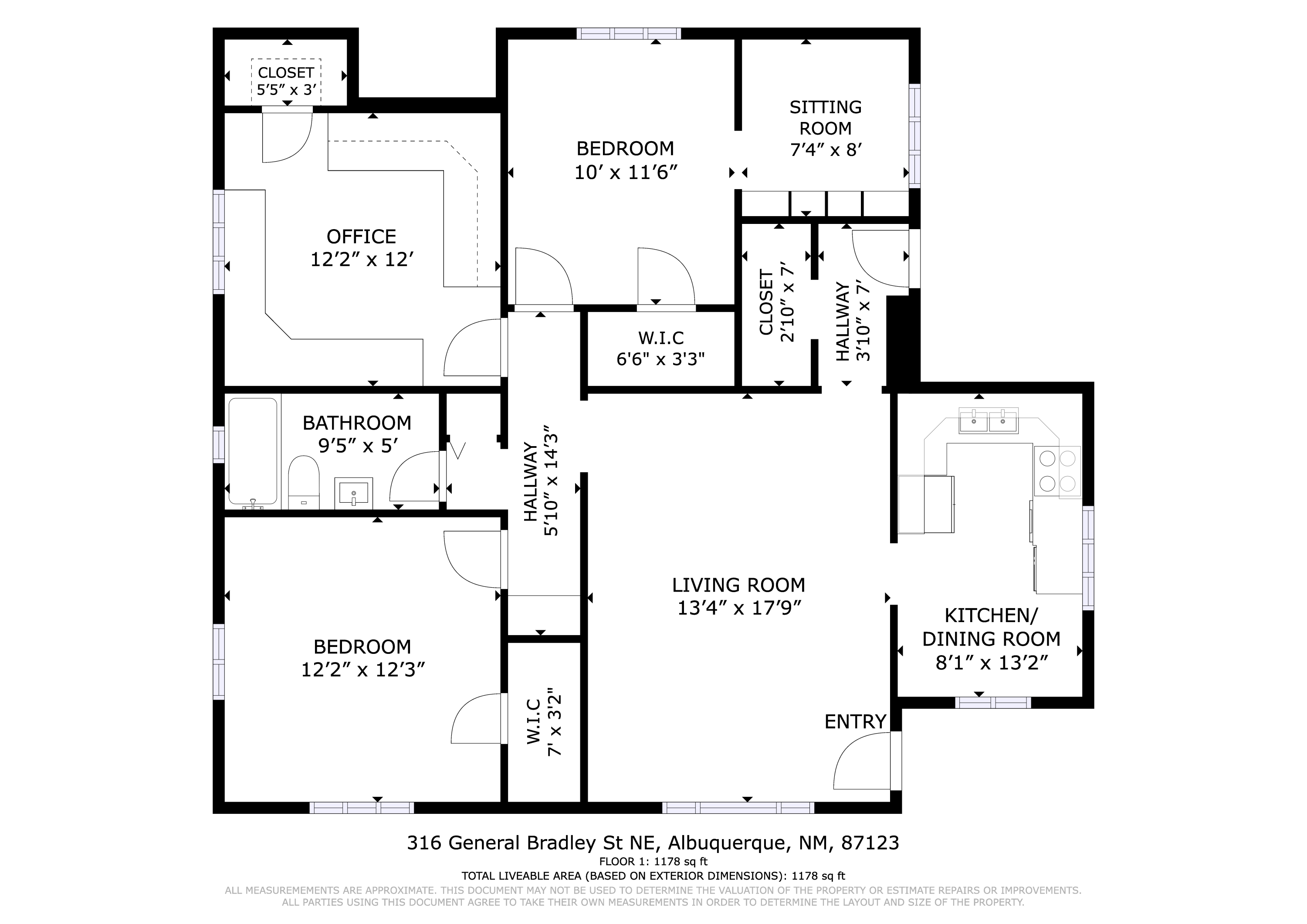 Homes for sale in Albuquerque, NM | 316 General Bradley St Ne, Albuquerque, NM 87123 | MLS# 1104039
