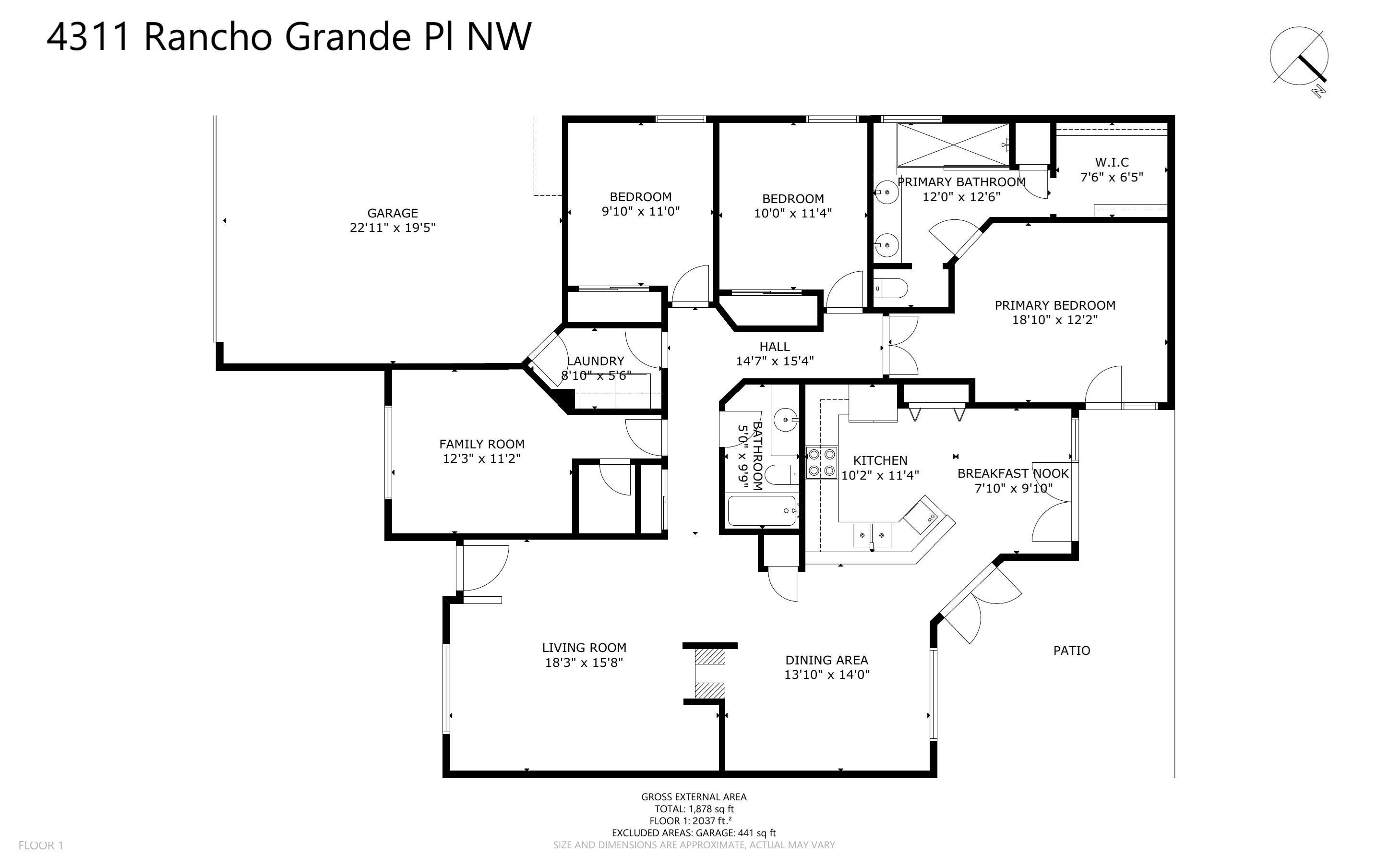 Homes for sale in Albuquerque, NM | 4311 Rancho Grande Pl Nw, Albuquerque, NM 87120 | MLS# 1104122