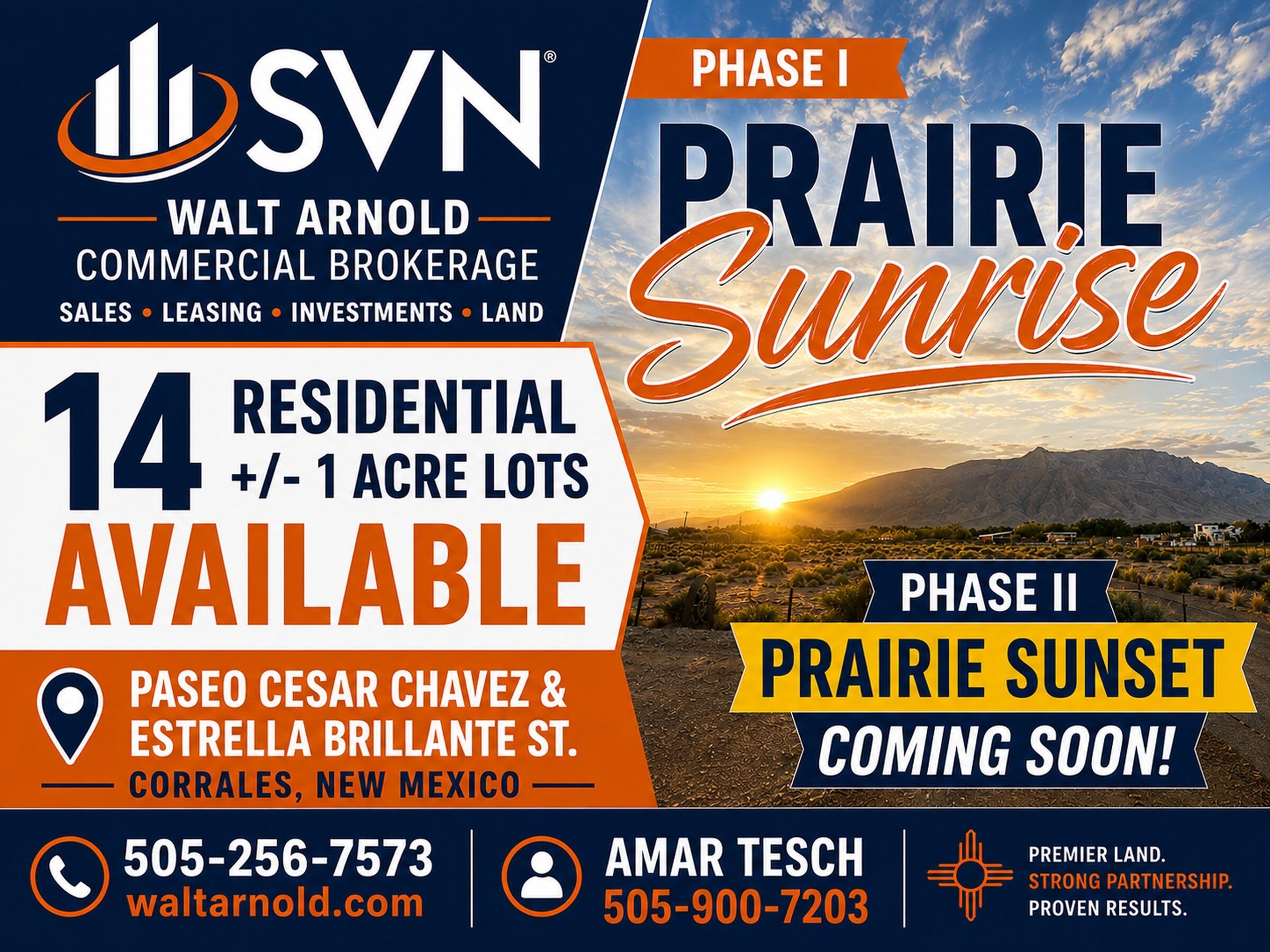 Photo 1 of Land for sale at Prairie Sunrise Phase 1,lot 10, Corrales, NM 87048 | MLS# 1104301 | Listing updated on 2026-09-18