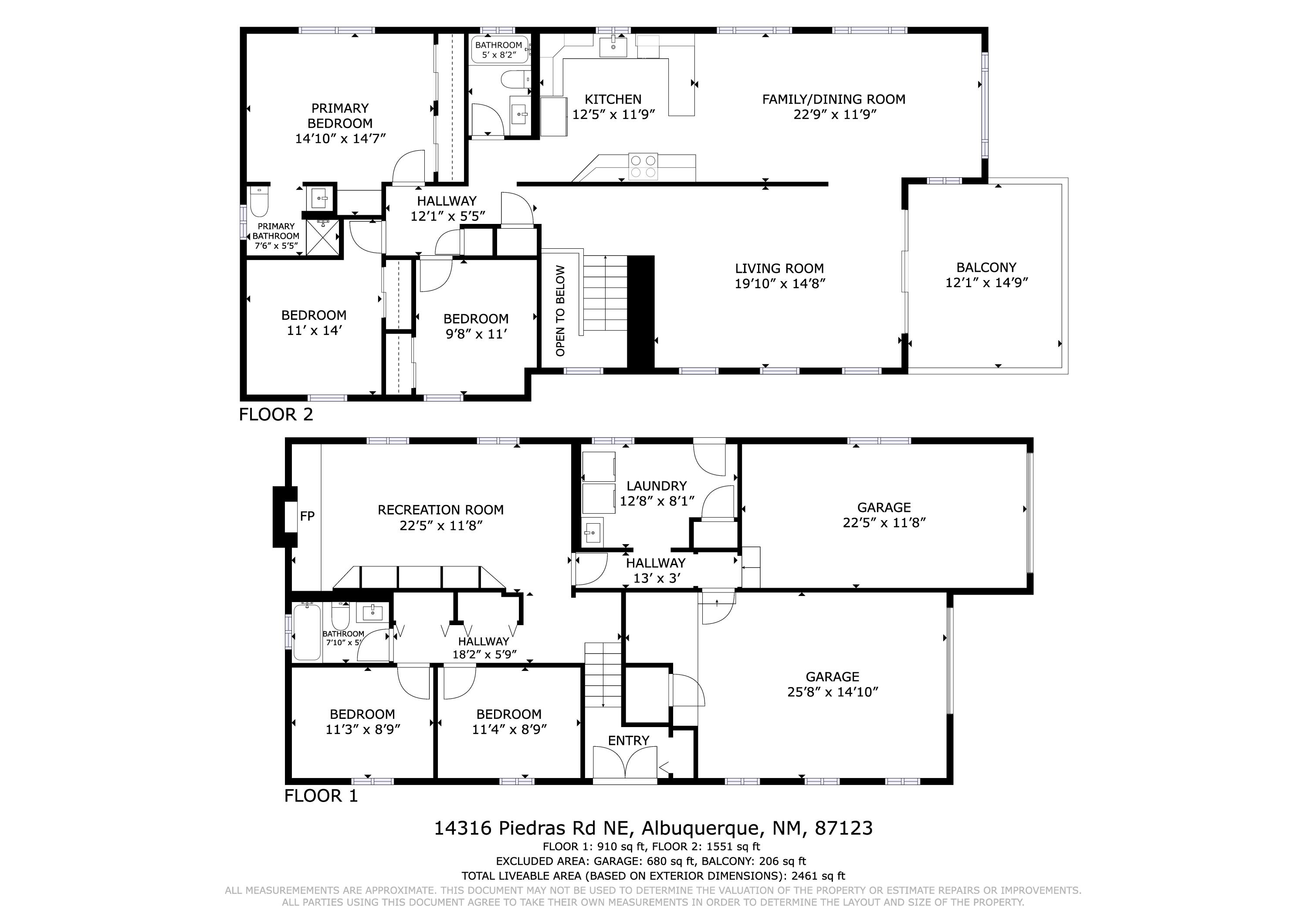 3rd image of 14316 Piedras Rd Ne, Albuquerque, NM 87123 | MLS# 1104391