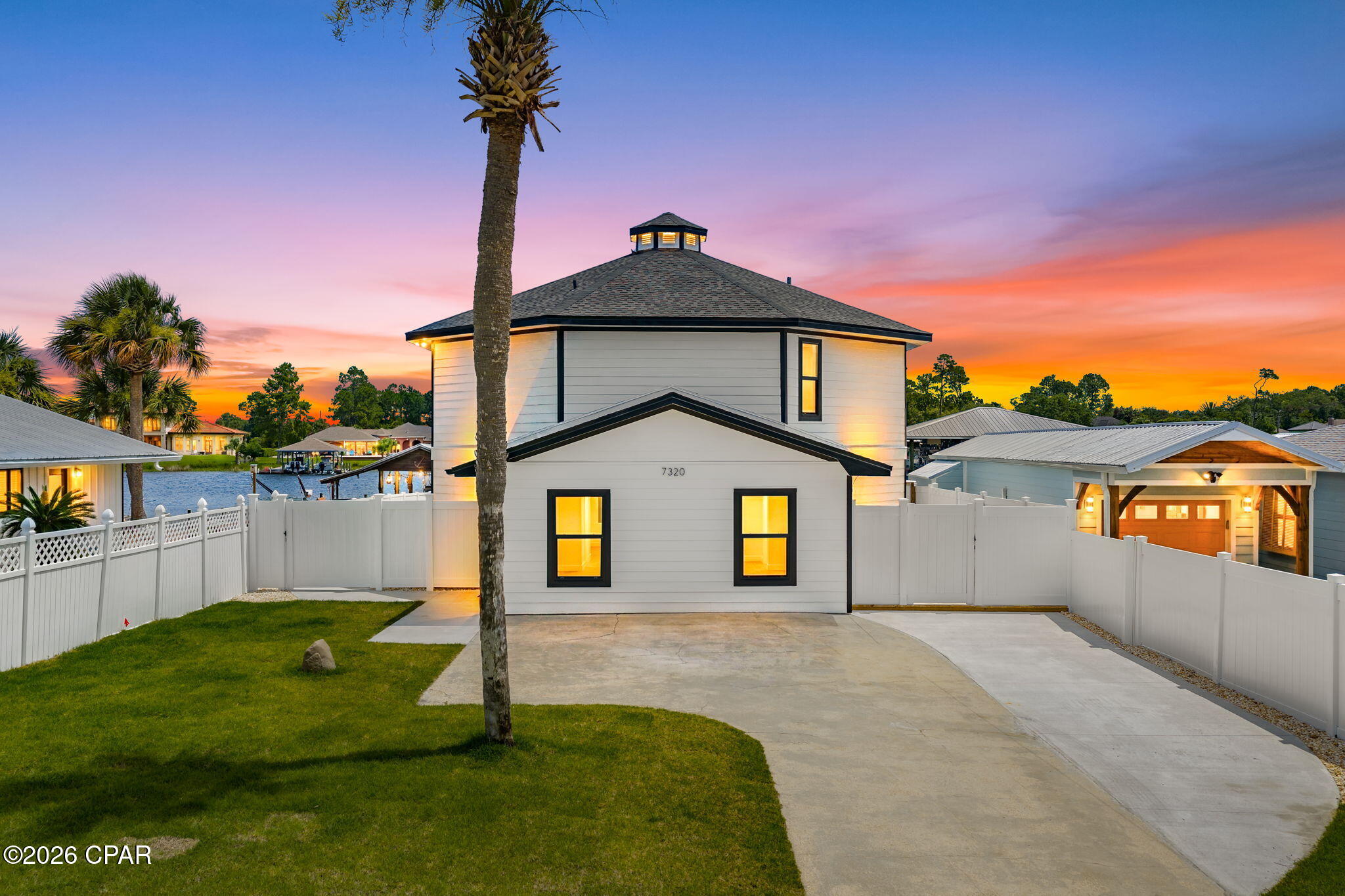 Holiday Beach Unit 15 home at 7320 S Lagoon Drive, Panama City Beach, FL 32408