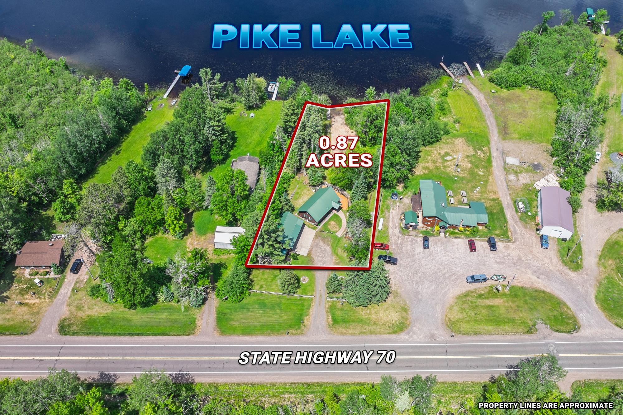 Undocumented Lake Property W648 Hwy 70 Photo 3