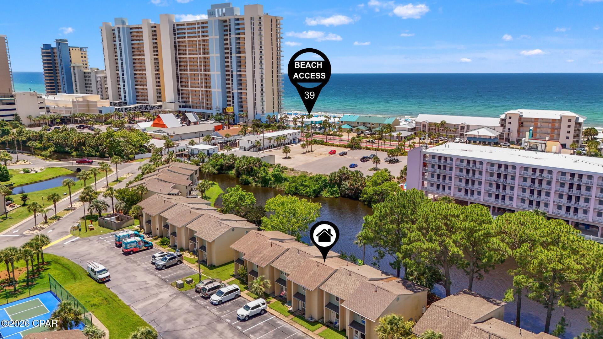Gulf Highlands Beach Resort home at 122 Robin Lane, Panama City Beach, FL 32407