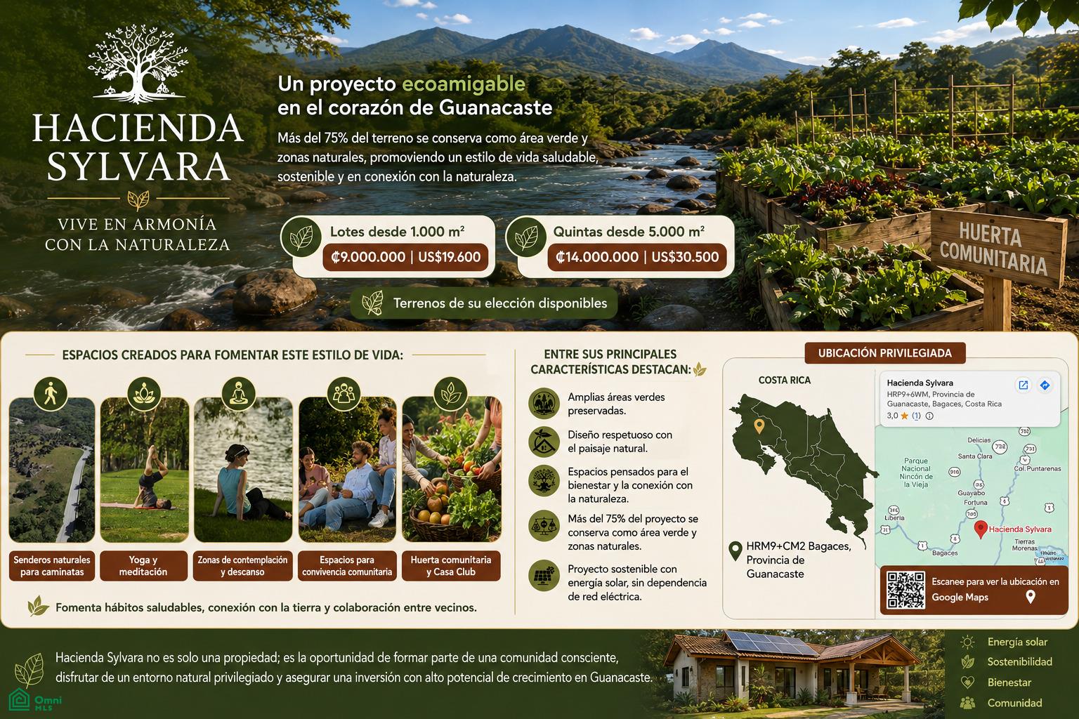  bed Land For Sale in Bagaces, Guanacaste - 1