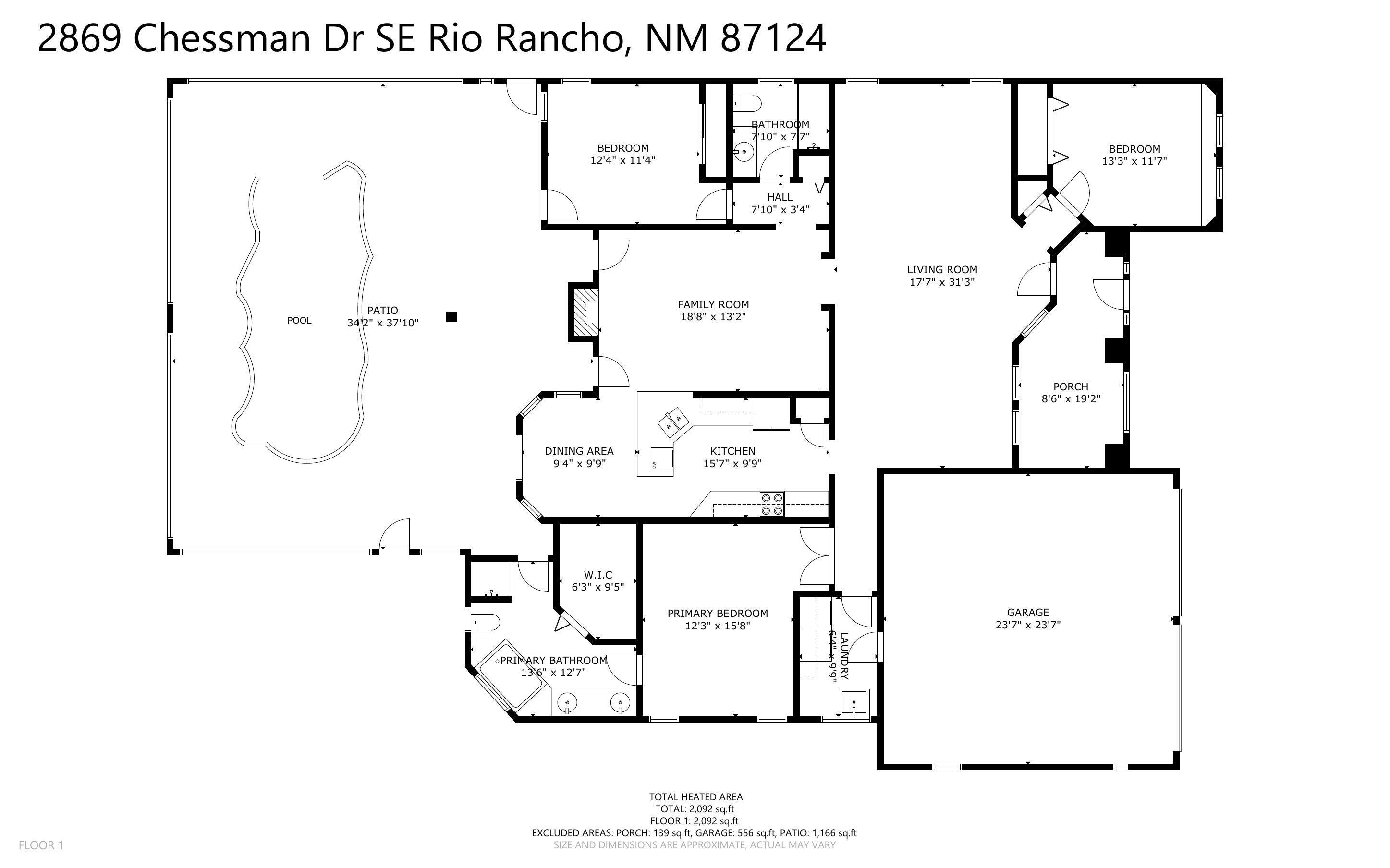5th image of 2869 Chessman Dr Se, Rio Rancho, NM 87124 | MLS# 1106488