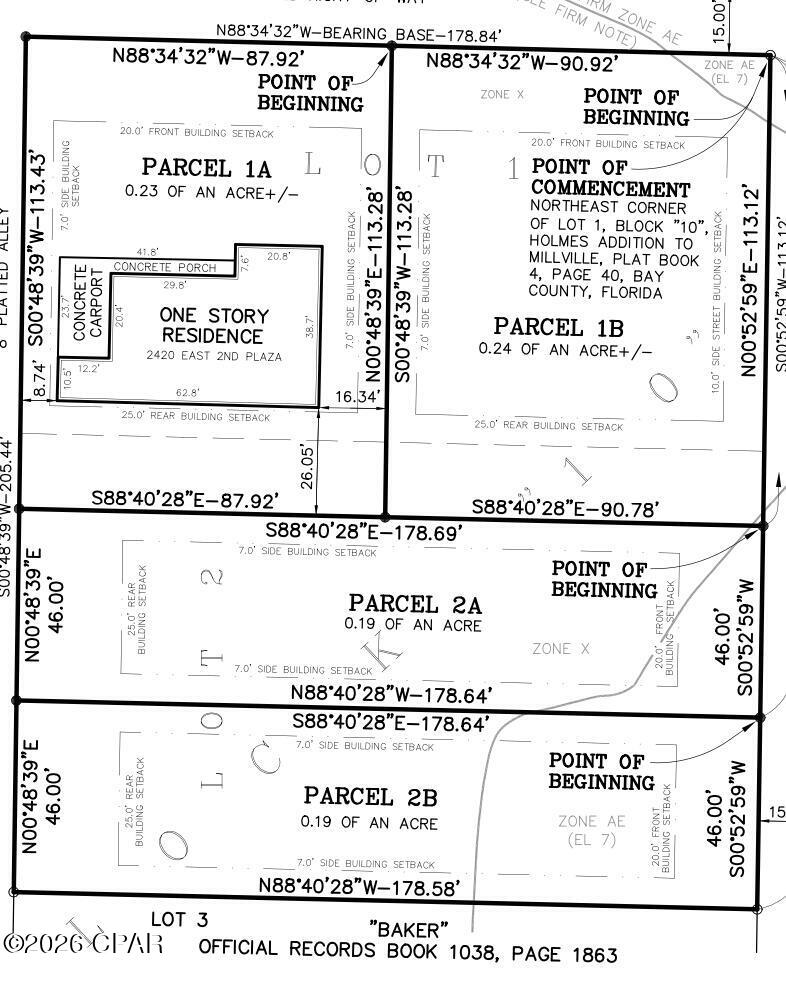 Photo 2 of Sale Pending at 2420 E 2nd Plaza, Panama City, FL 32401 | MLS# 792442 | Listing updated on 2026-08-28