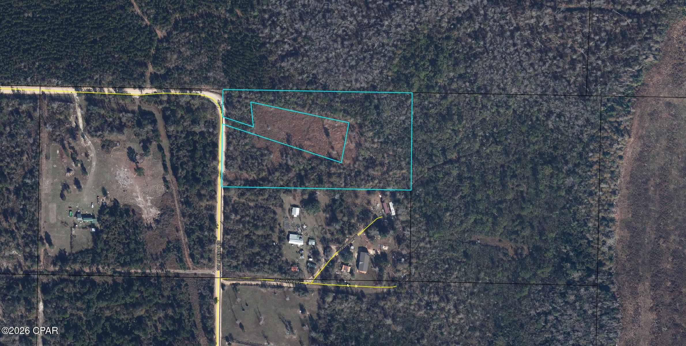 0000 NW MAZERAC Road, Clarksville, FL 32430