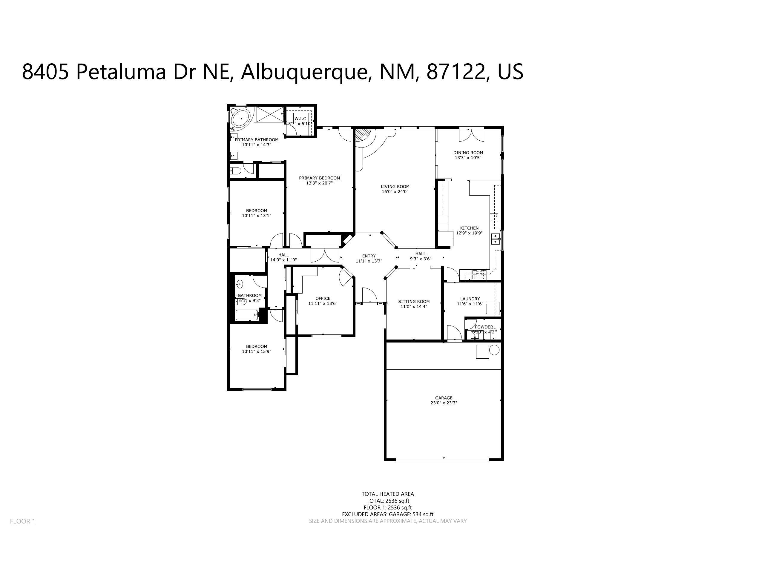 47th image of 8405 Petaluma Dr Ne, Albuquerque, NM 87122 | MLS# 1107671