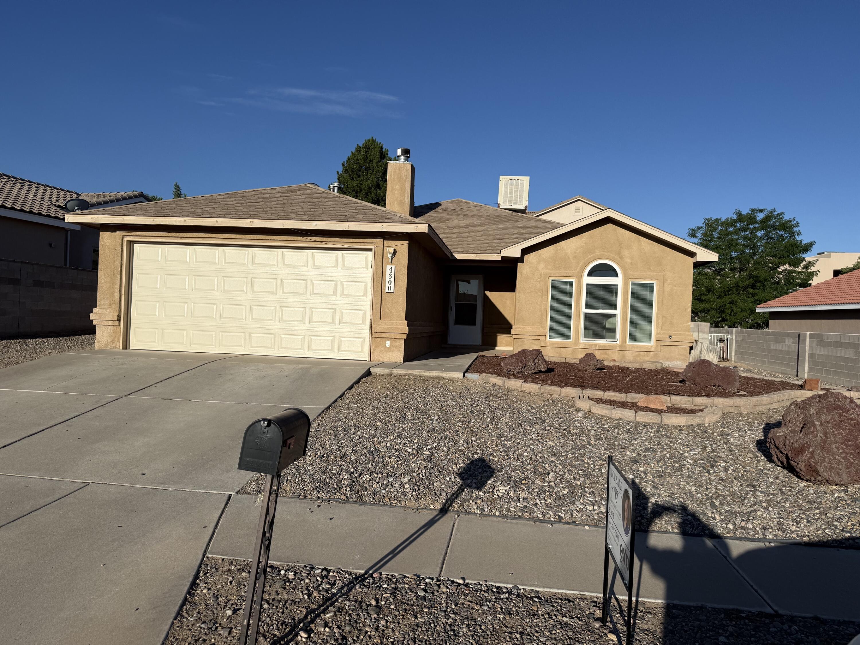 Welcome home to this beautifully maintained property in a desirable Northwest Albuquerque location! This charming residence offers comfortable living spaces, abundant natural light, and a functional floor plan designed for everyday living and entertaining. Conveniently located near shopping, dining, parks, and schools, this home combines comfort, convenience, and value. Don't miss the opportunity to make this exceptional property your own!