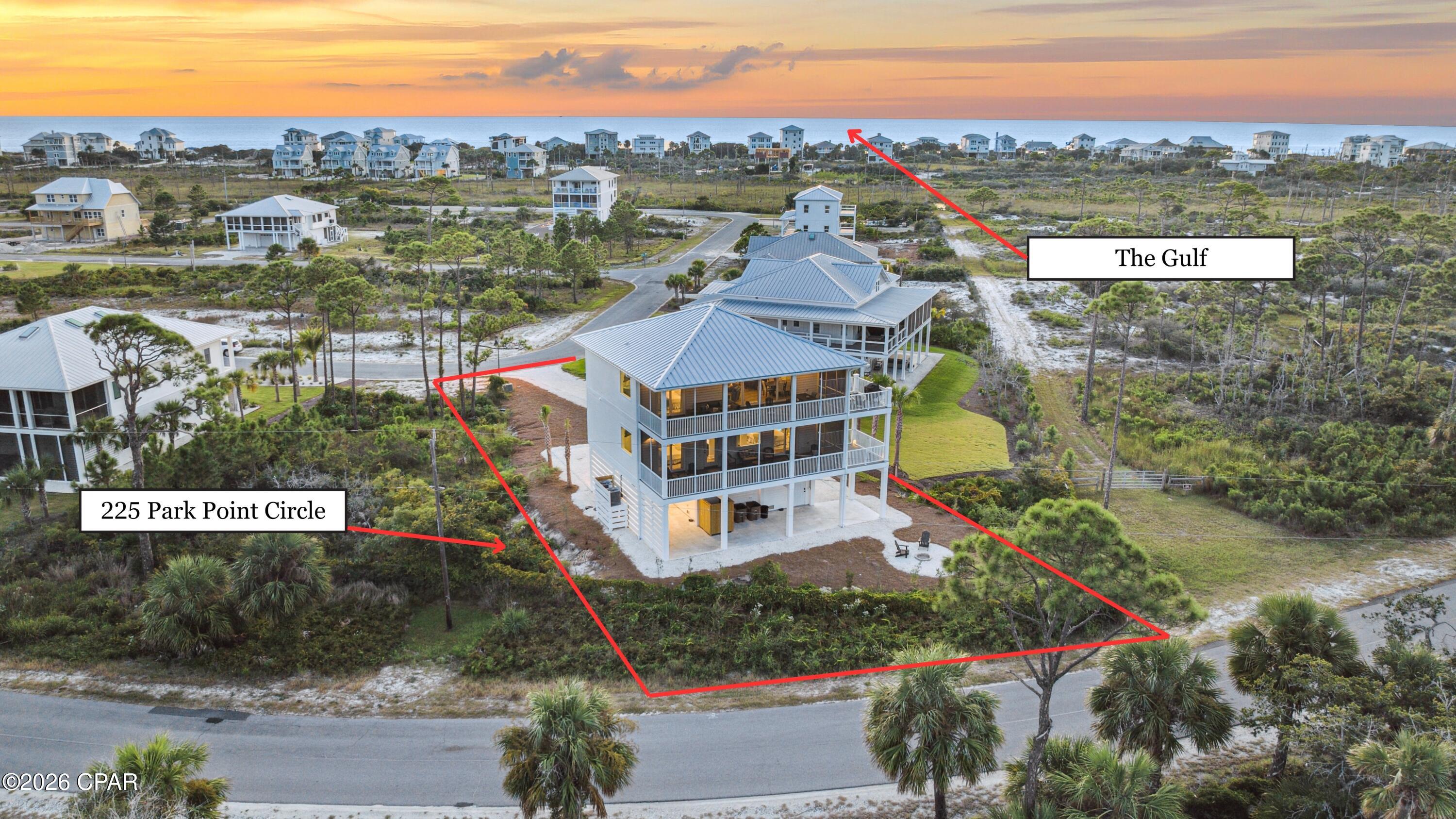 Photo 2 of Single family home for sale at 225 Park Point Cir, Port Saint Joe, FL 32456 | MLS# 793125 | Listing updated on 2026-09-02