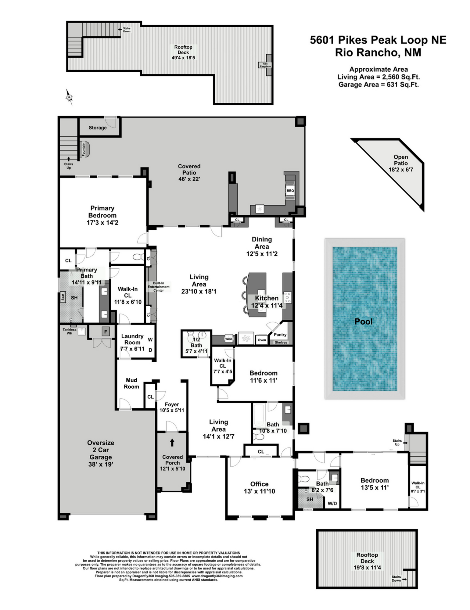 36th image of 5601 Pikes Peak Loop Ne, Rio Rancho, NM 87144 | MLS# 1108703