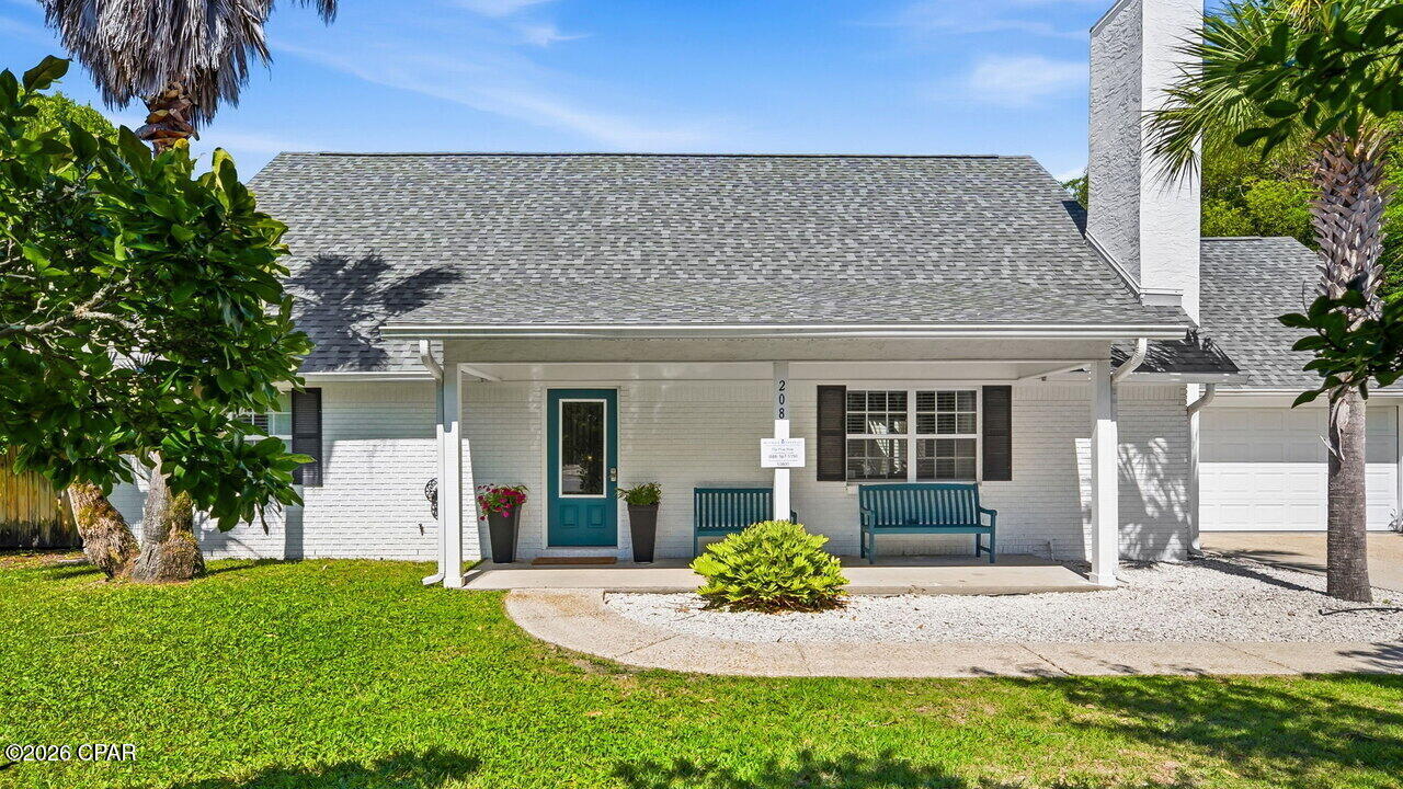 El Centro Beach home at 208 San Vincente Street, Panama City Beach, FL 32413
