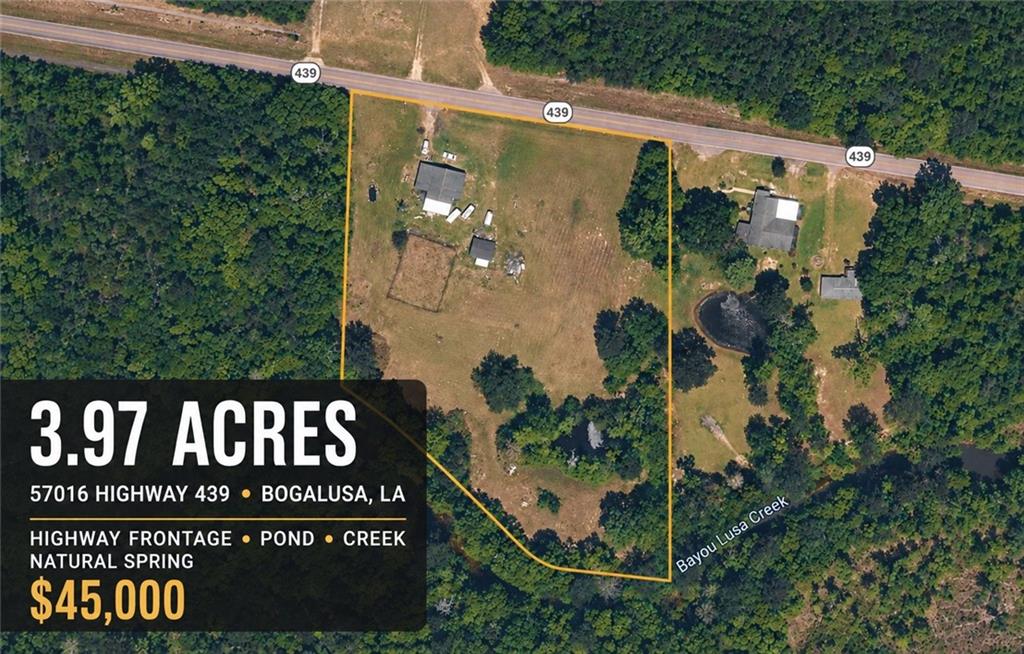 Photo 1 of Single family home for sale at 57016 Highway 439, Bogalusa, LA 70427 | MLS# 2569212 | Listing updated on 2026-10-10