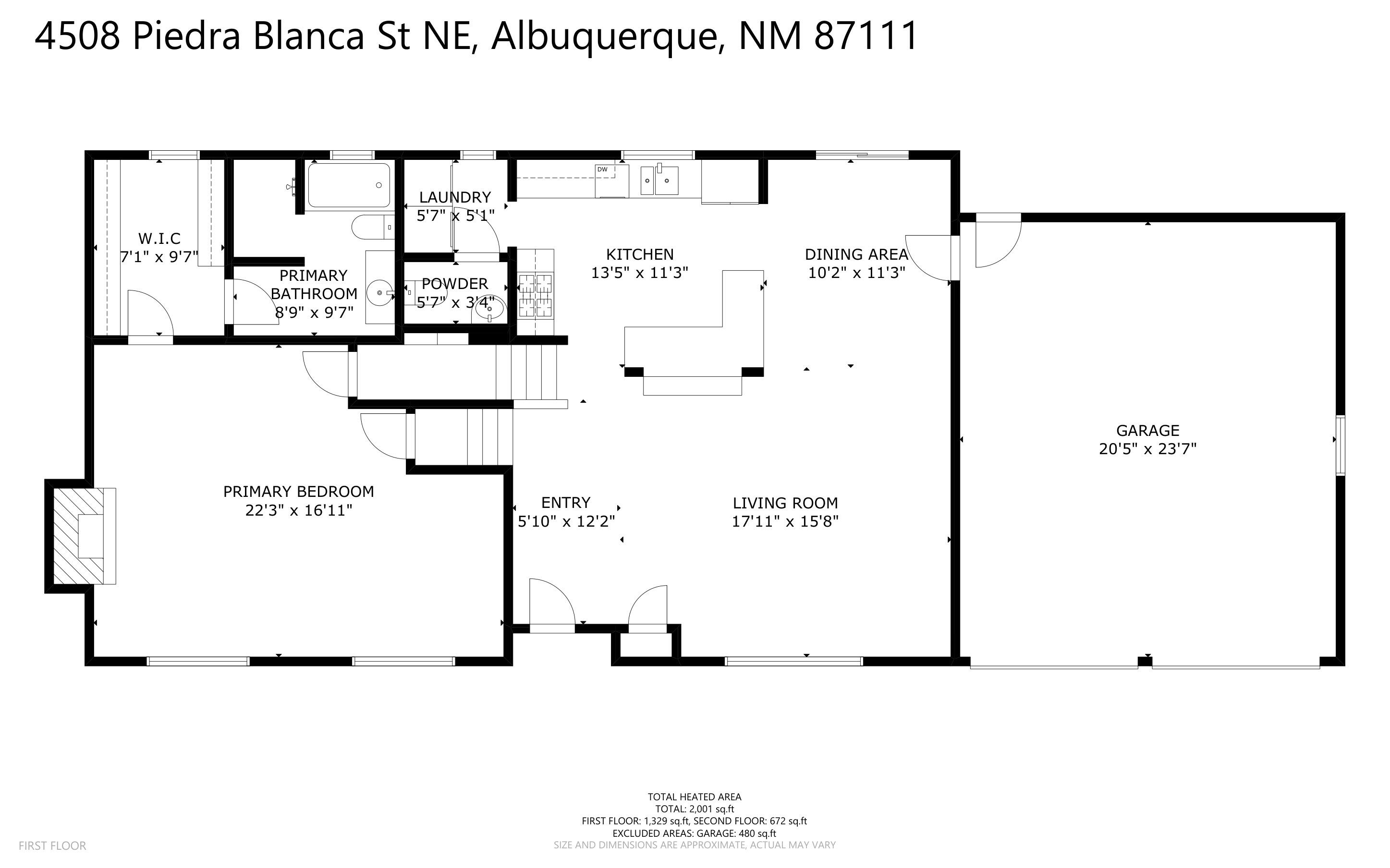 5th image of 4508 Piedra Blanca St Ne, Albuquerque, NM 87111 | MLS# 1109883