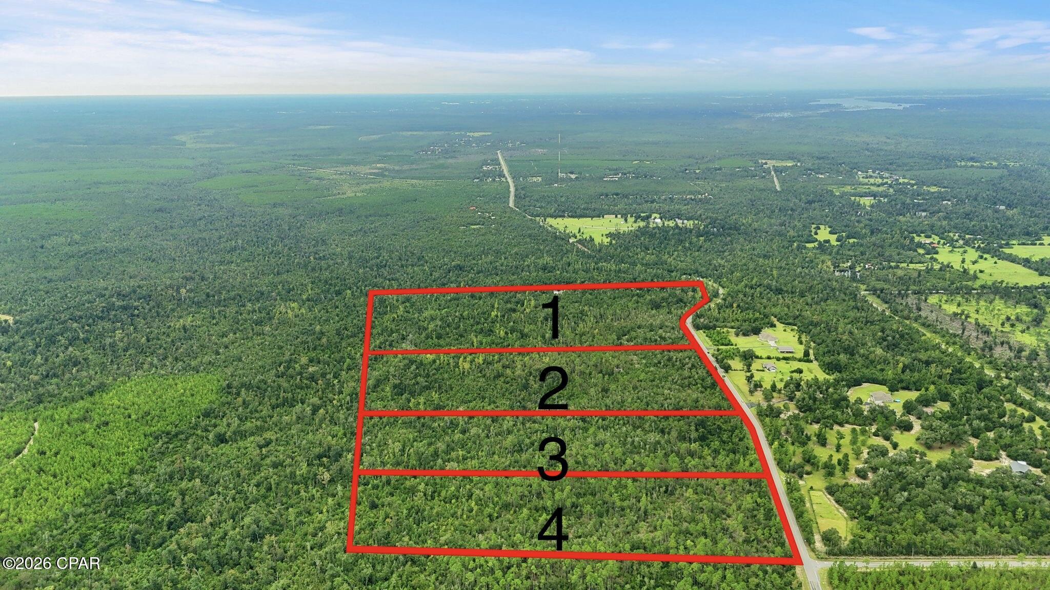 Photo 3 of Land for sale at 000 Blue Springs Rd #Parcel 1, Youngstown, FL 32466 | MLS# 794797 | Listing updated on 2026-09-16