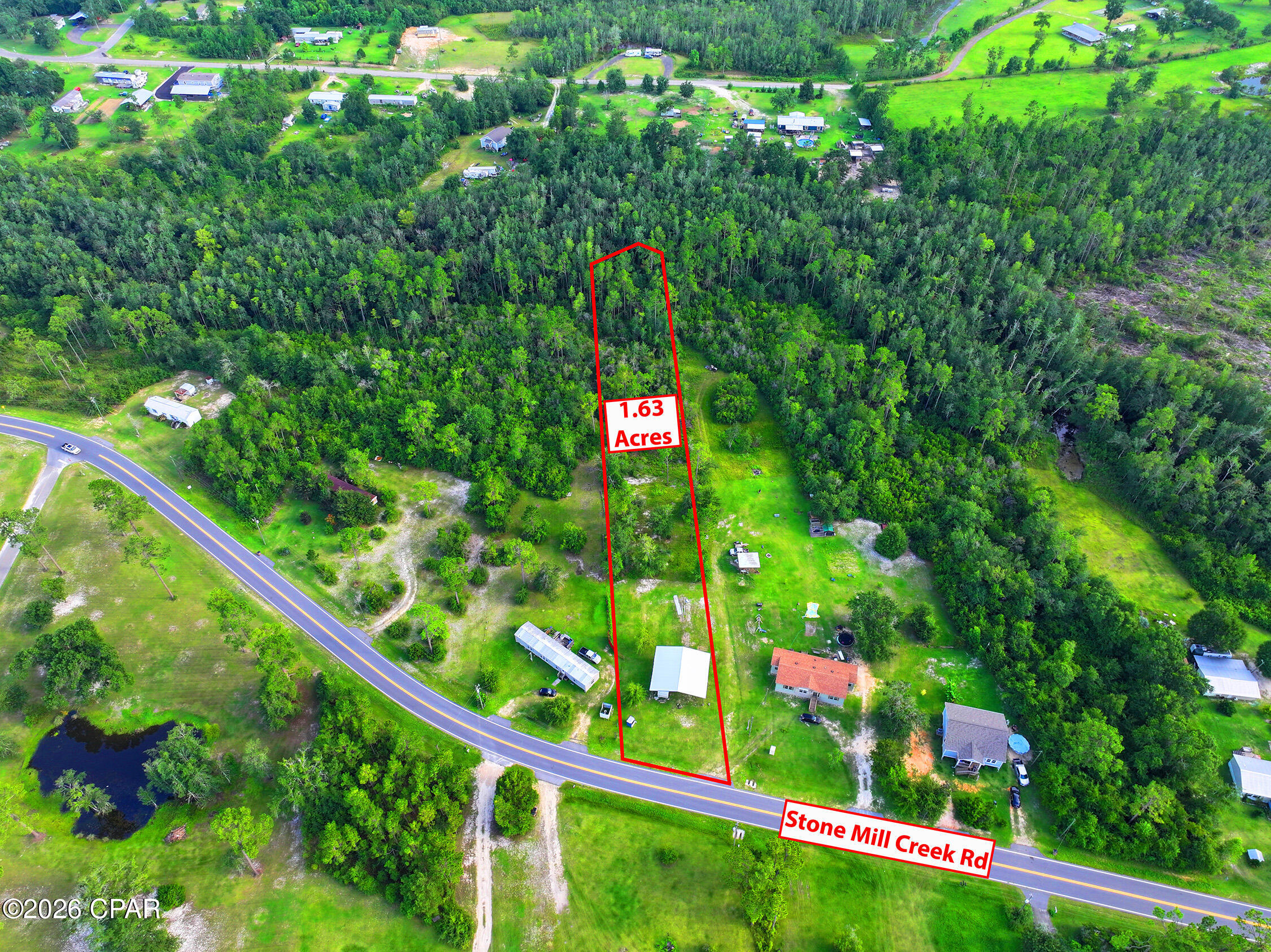 Photo 3 of Land for sale at 1802 Stone Ml Crk Rd, Wewahitchka, FL 32465 | MLS# 794803 | Listing updated on 2026-09-24