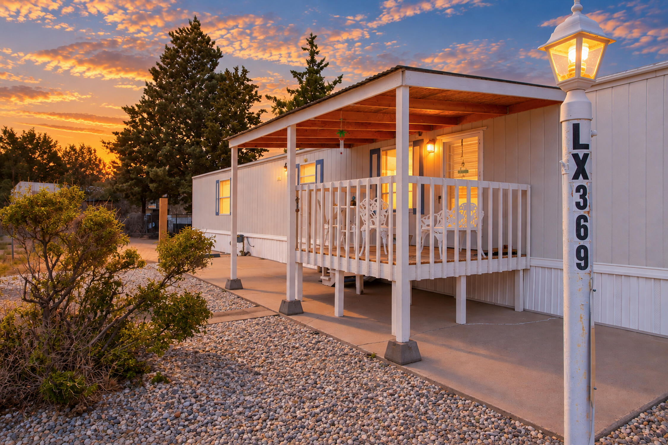 Photo 1 of Manufactured home for sale at 11100 Gibson Blvd Se #LX 369, Albuquerque, NM 87123 | MLS# 1110411 | Listing updated on 2026-09-18