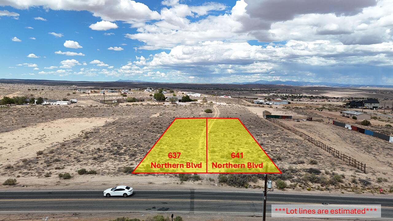 Photo 1 of Land for sale at 641 Northern Blvd Ne, Rio Rancho, NM 87124 | MLS# 1110787 | Listing updated on 2026-09-18