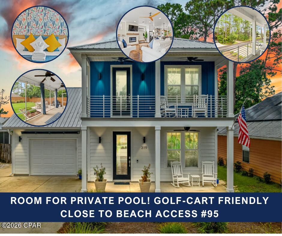 Photo 1 of Single family home for sale at 319 Pinetree Dr, Panama City Beach, FL 32413 | MLS# 795682 | Listing updated on 2026-10-08