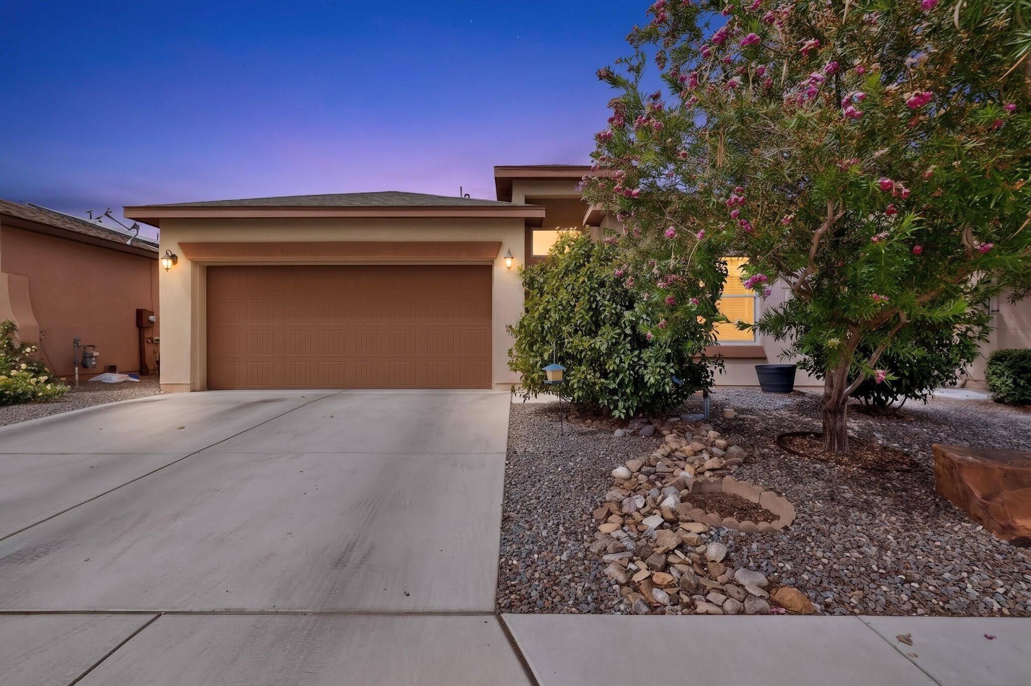 Welcome home to this beautifully maintained 3-bedroom, 2-bathroom, 2 car garage home, built in 2021 by Stillbrooke Homes. Designed with comfort and functionality in mind, this light and bright floor plan offers an easy connection between the living room and kitchen, making it a great space for both everyday living and entertaining. The primary suite provides a relaxing retreat, while the fully landscaped backyard adds even more to enjoy, featuring two garden beds perfect for gardening enthusiasts. Refrigerated air adds year-round comfort, and the convenient location puts you close to parks, restaurants, walking trails, and so much more. Don't miss your opportunity to see all this wonderful home has to offer!